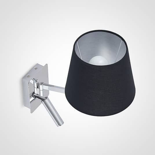 Lucande Wandlampe Irella Wandleuchte Leseleuchte Leselicht Leuchte Textilschirm  B-Ware - 4251096587463