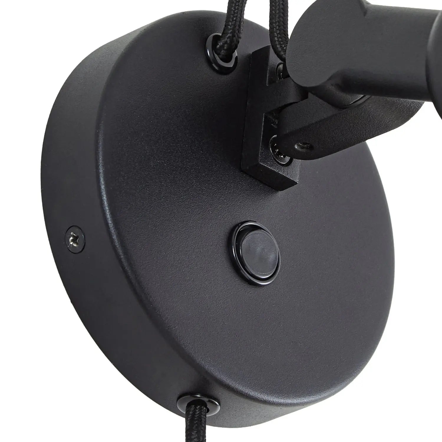 B-Ware Lucande Wandleuchte Wandlampe Silka Schwarz Schalter Stecker Flexibel E27 Led - 4255830904790