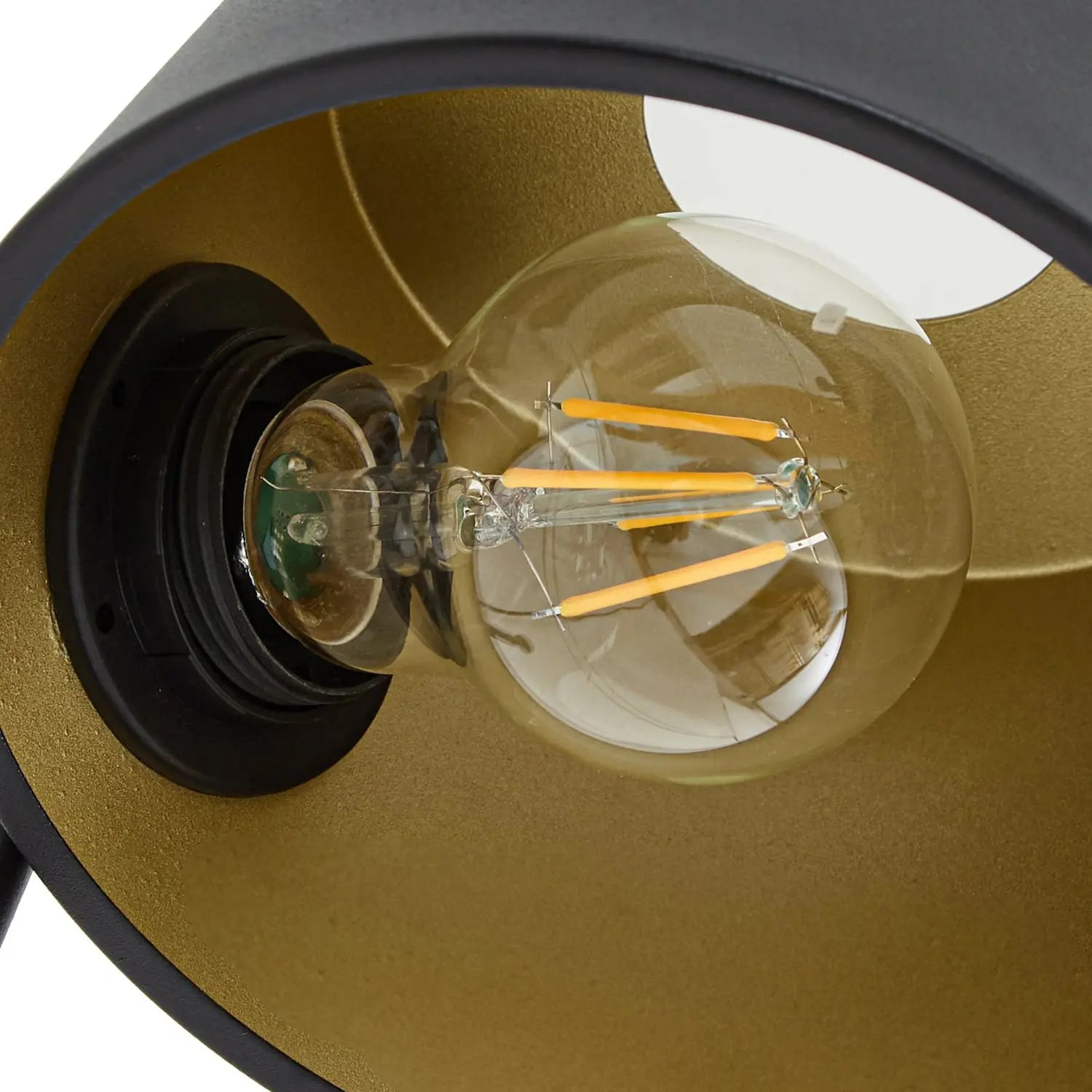 B-Ware Lucande Wandleuchte Wandlampe Silka Schwarz Schalter Stecker Flexibel E27 Led - 4255830904790
