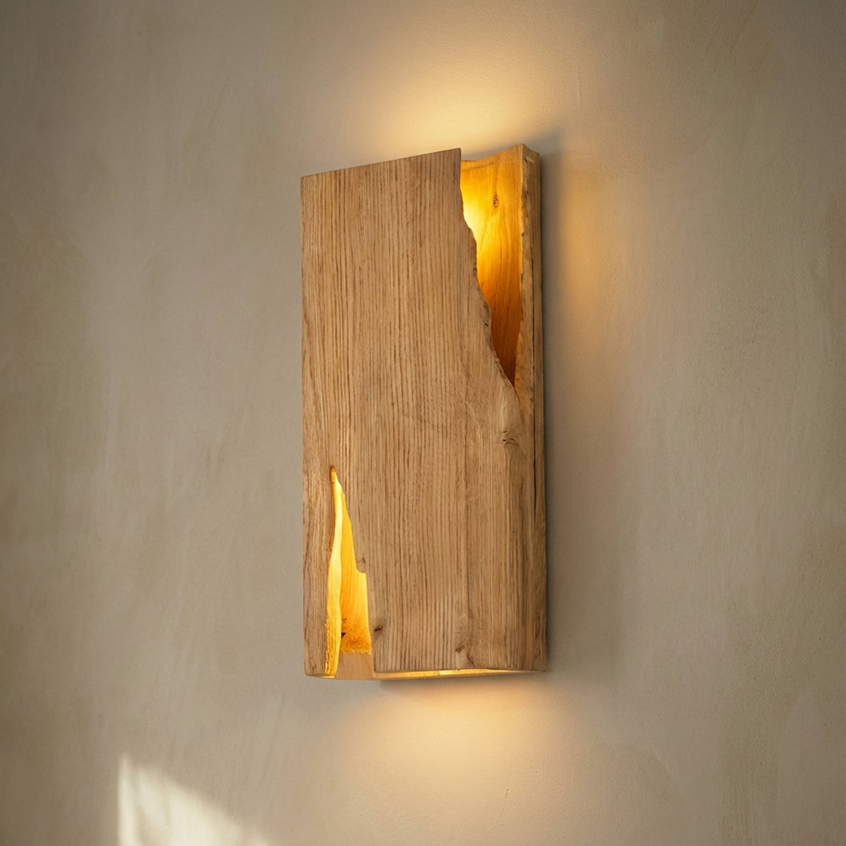 Lucande Wandleuchte Wandlampe Holz Tarry Leuchte Holz Designer Ingo Thiele - 4255830906244