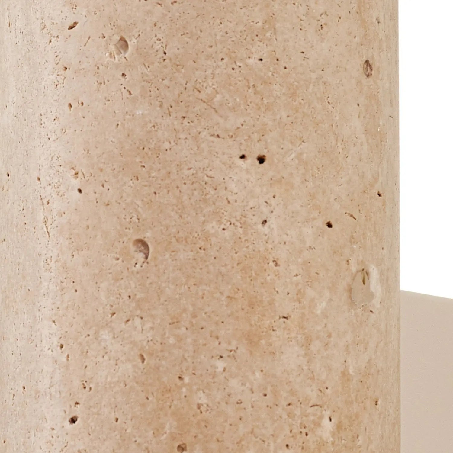 B-Ware Lucande Wandleuchte Leuchte Beige Naturfarbend Tavira Travertin Stein Up Down