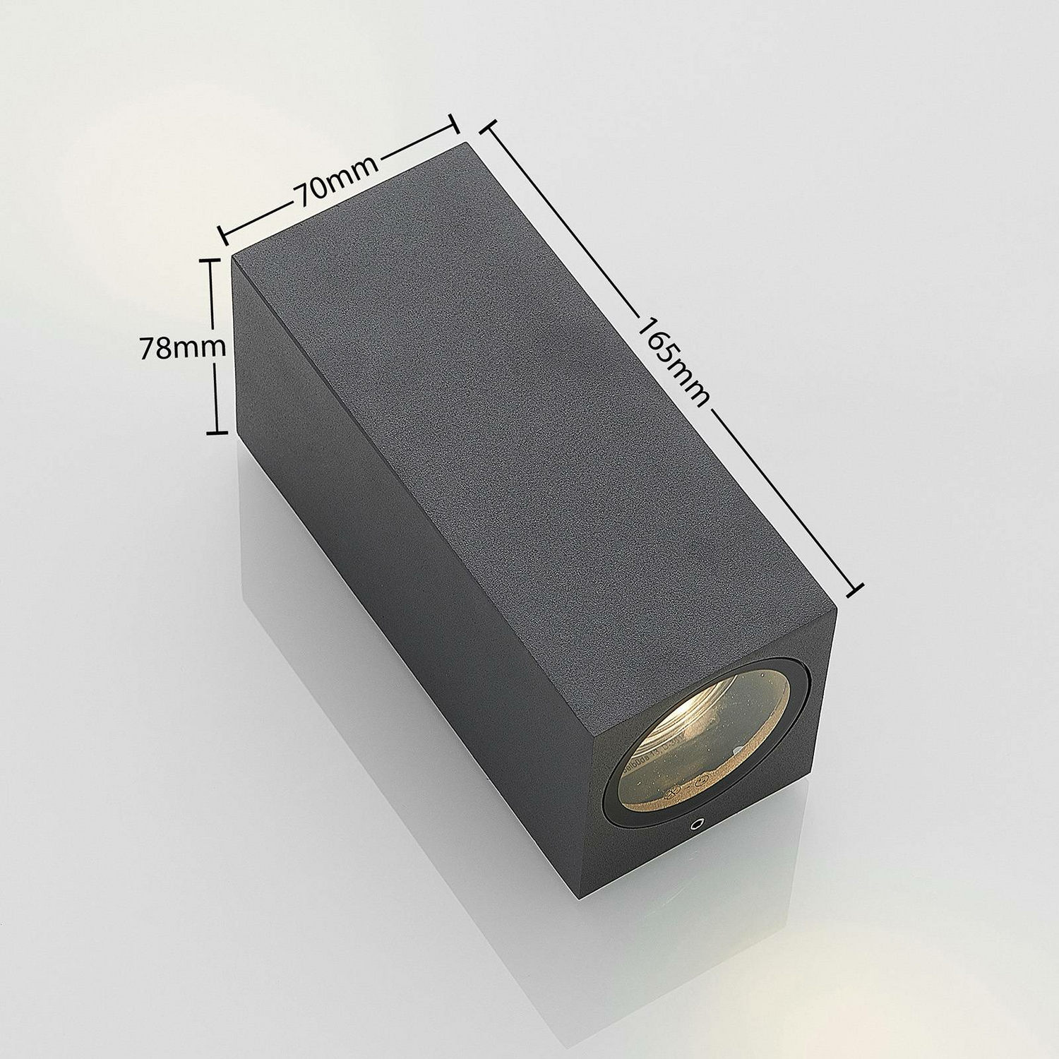 B-Ware Lucande Außenwandstrahler Lavina Außenwandleuchte Lampe Gu10 2 Flmg 4 Stück - 4251096555943