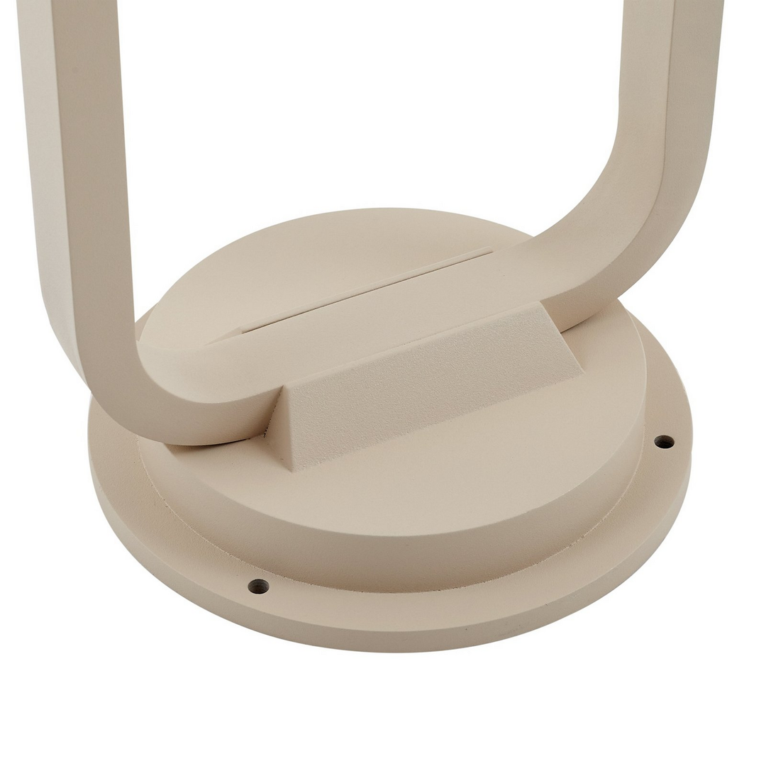 Lucande Wegeleuchte Außenleuchte Chandan Beige Metall Ip54 90 Cm Gartenleuchte B-Ware - 4251911799729
