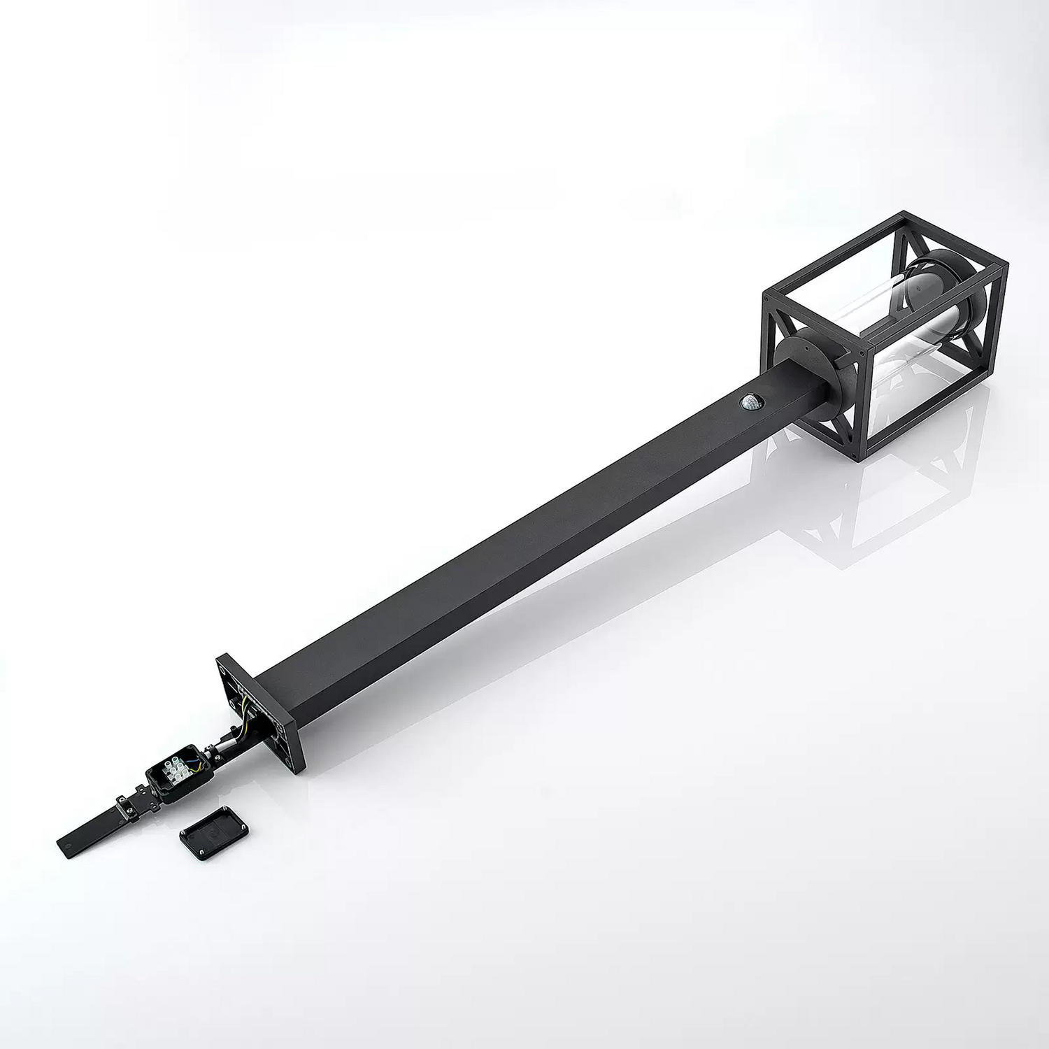 B-Ware Lucande Ferda Wegeleuchte Mit Pir Sensor 100 Cm Lampe Leuchte Spot Sockelleuc639