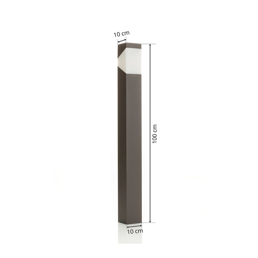 Lucande Wegeleuchte Kiran Aus Aluminium Gartenleuchte Wegelicht Außenleuchte E27 B-Ware - 6291105706223