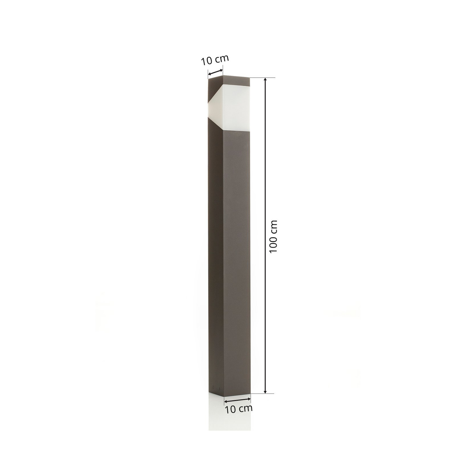 Lucande Wegeleuchte Kiran Aus Aluminium Gartenleuchte Wegelicht Außenleuchte E27 B-Ware - 6291105706223