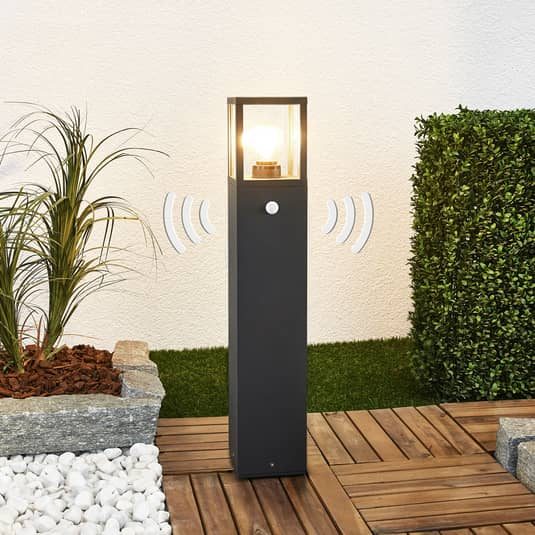 B-Ware Lucande Wegeleuchte Wegelampe Lampe Klemens Bewegungsmelder 65cm Siehe Text - 4251096538779
