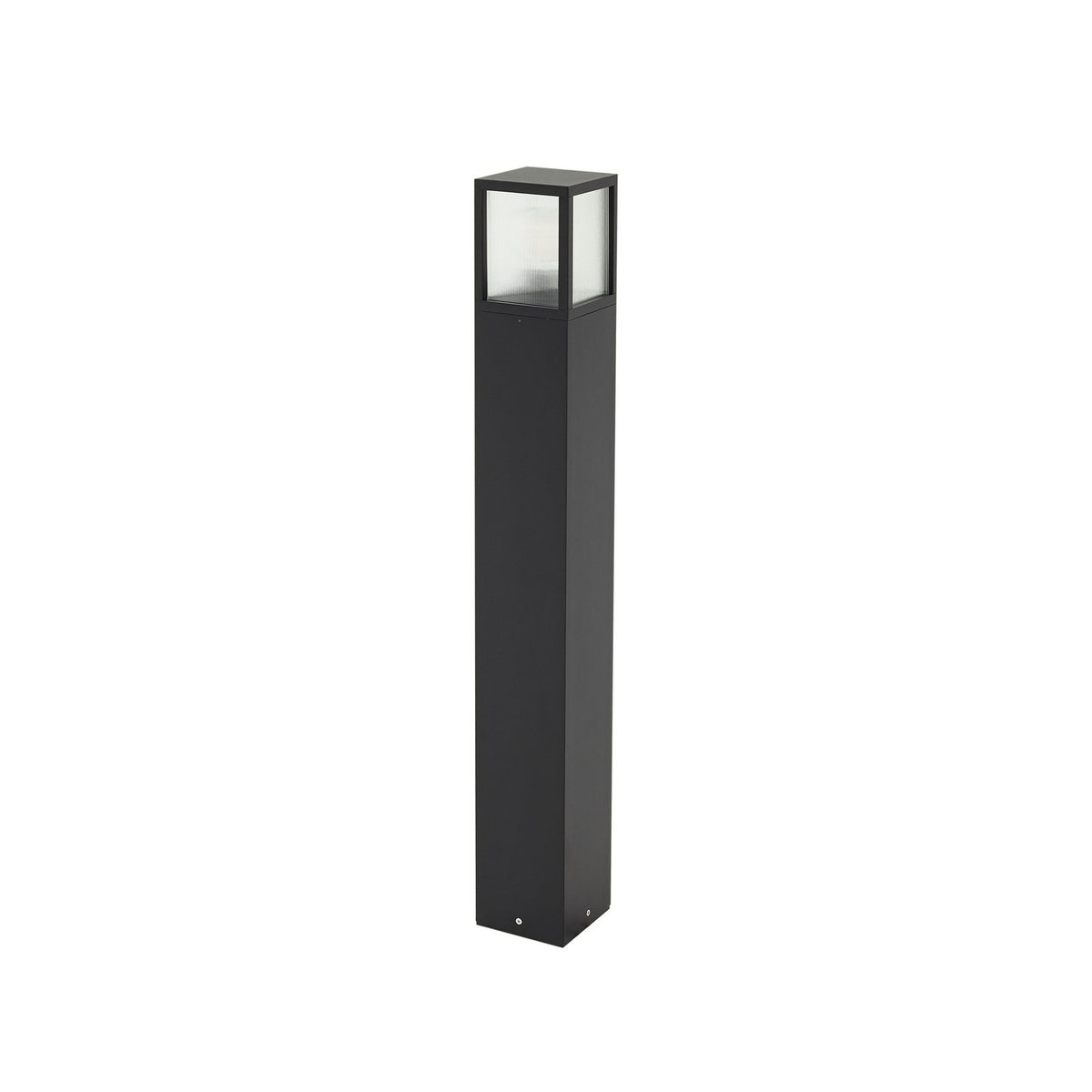 Lucande Wegeleuchte Außenleuchte Klemens Gartenlampe schwarz Metall IP54 90 cm - 4251911799392