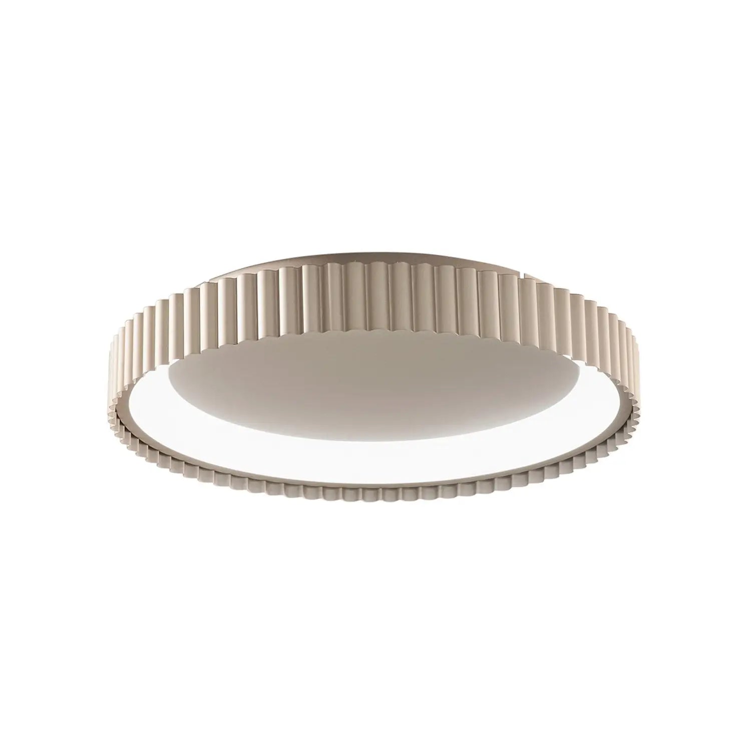 B-Ware Luce Ambiente Design Deckenleuchte Lampe Led Gold Metall Rund Cct Niike 40 Cm - 8031414935185