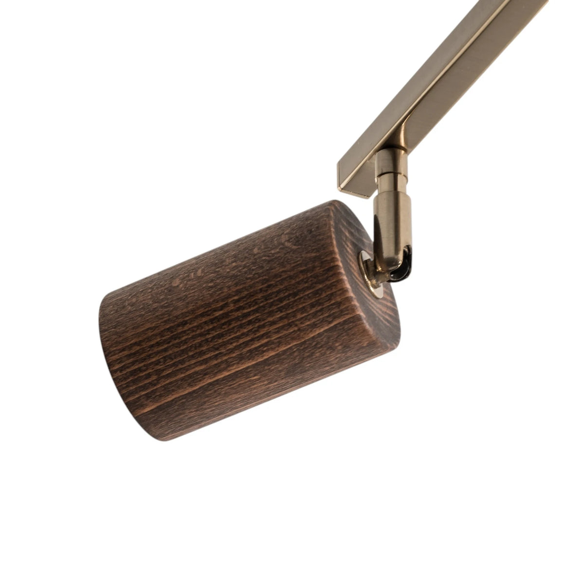 Lucea Legno Deckenspot Leuchte Spot Deckenleuchte 3-flammig braun messing Holz - 8698525651290