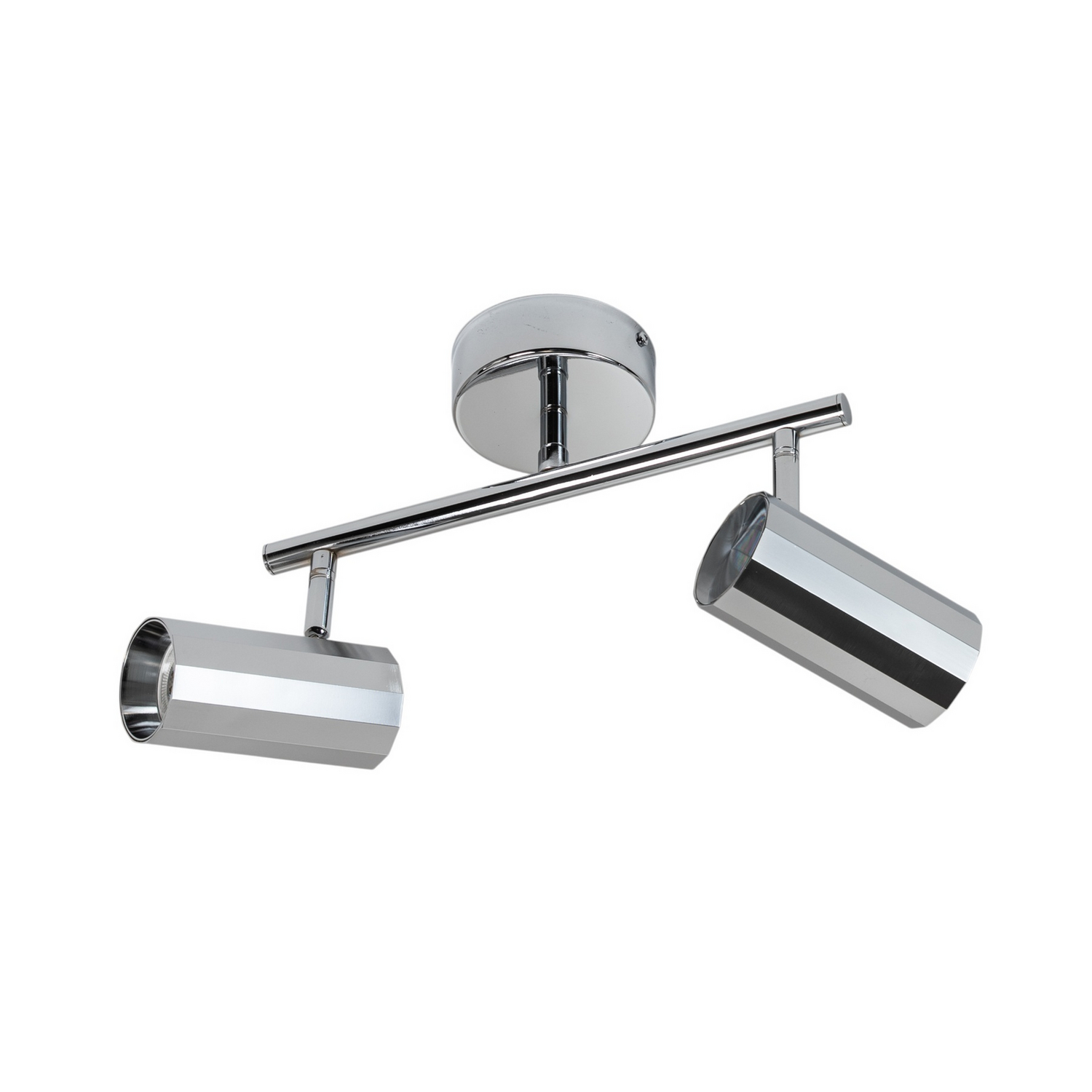 Lucea Deckenstrahler Strahler Oktano Chromfarben Länge 30 Cm 2 Flg Metall B-Ware - 8698525687145