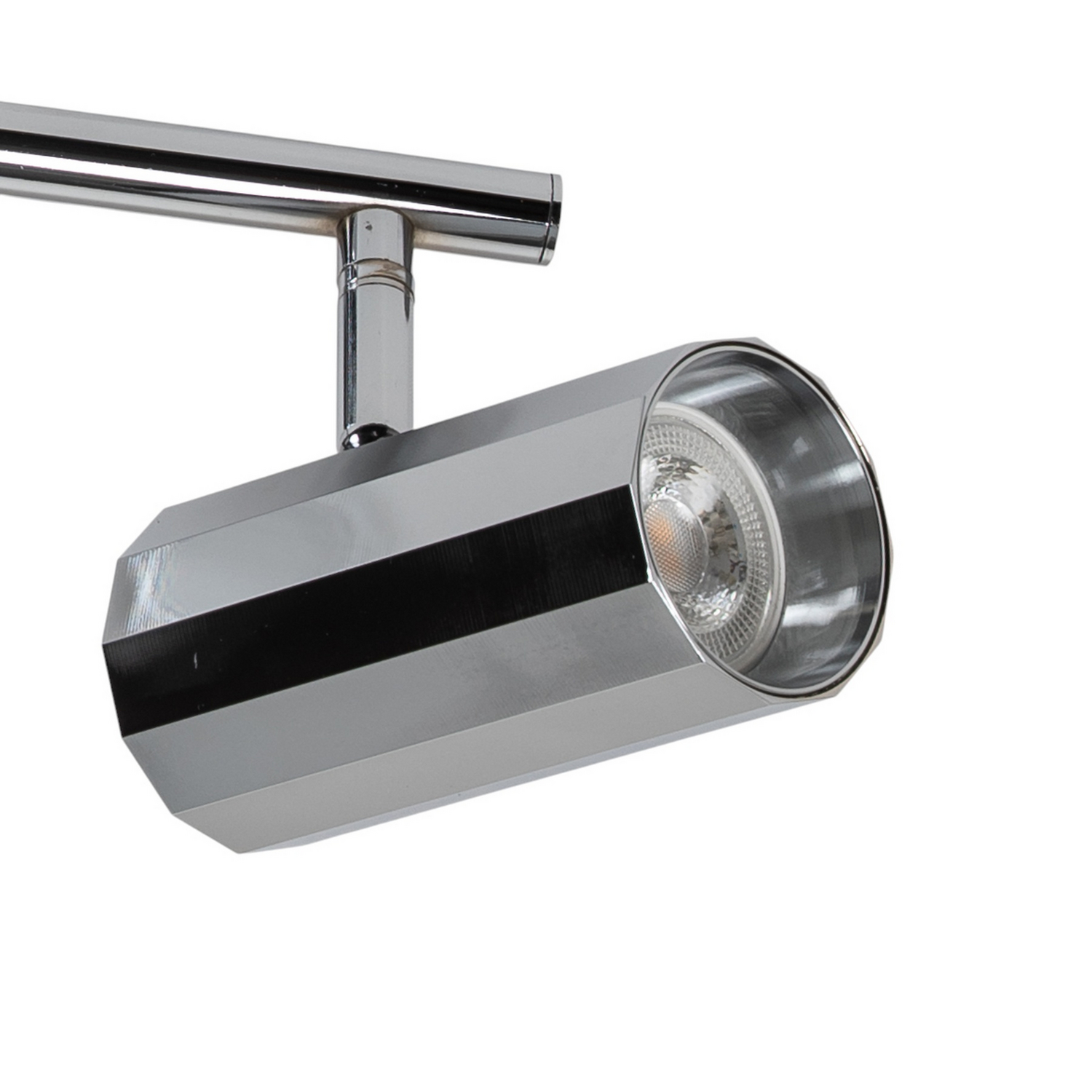 Lucea Deckenstrahler Strahler Oktano Chromfarben Länge 30 Cm 2 Flg Metall B-Ware - 8698525687145