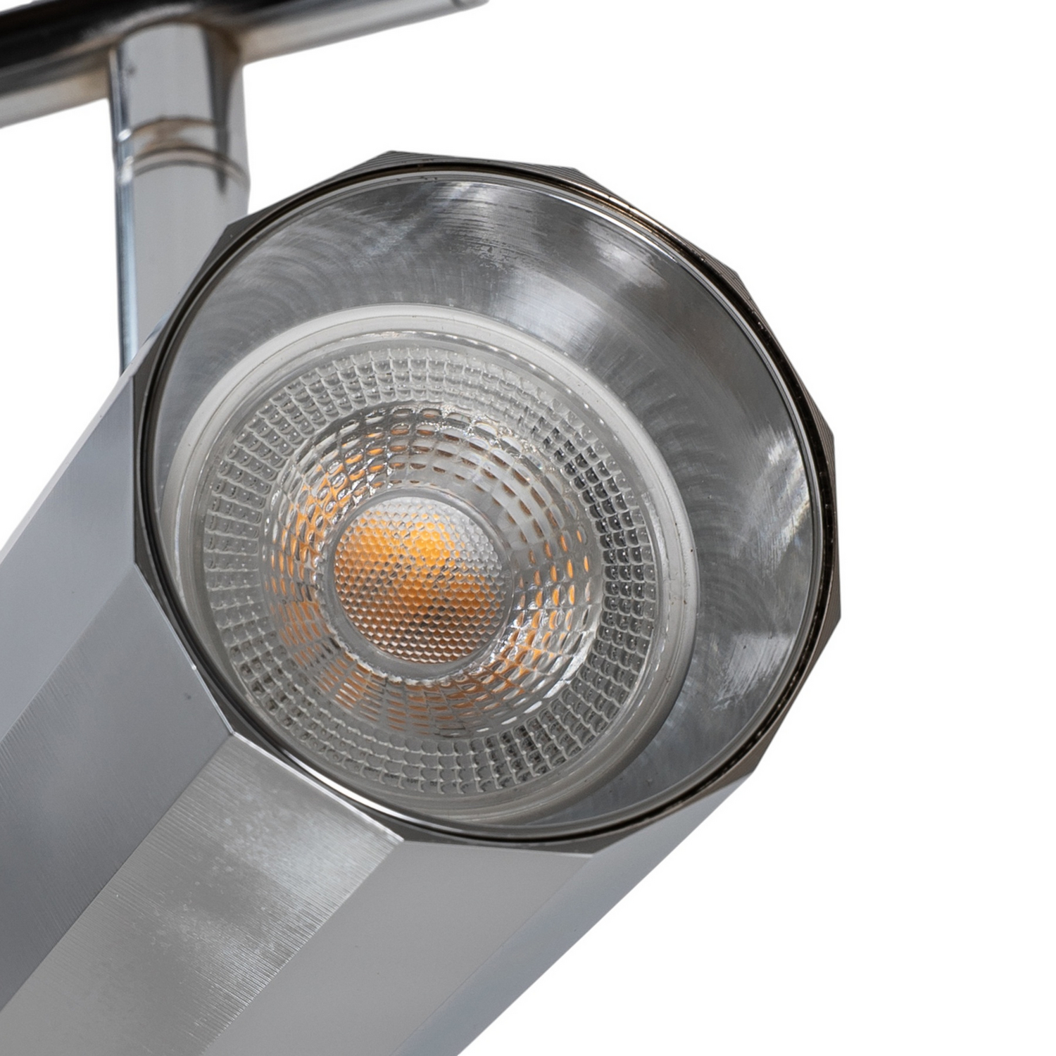 Lucea Deckenstrahler Strahler Oktano Chromfarben Länge 30 Cm 2 Flg Metall B-Ware - 8698525687145