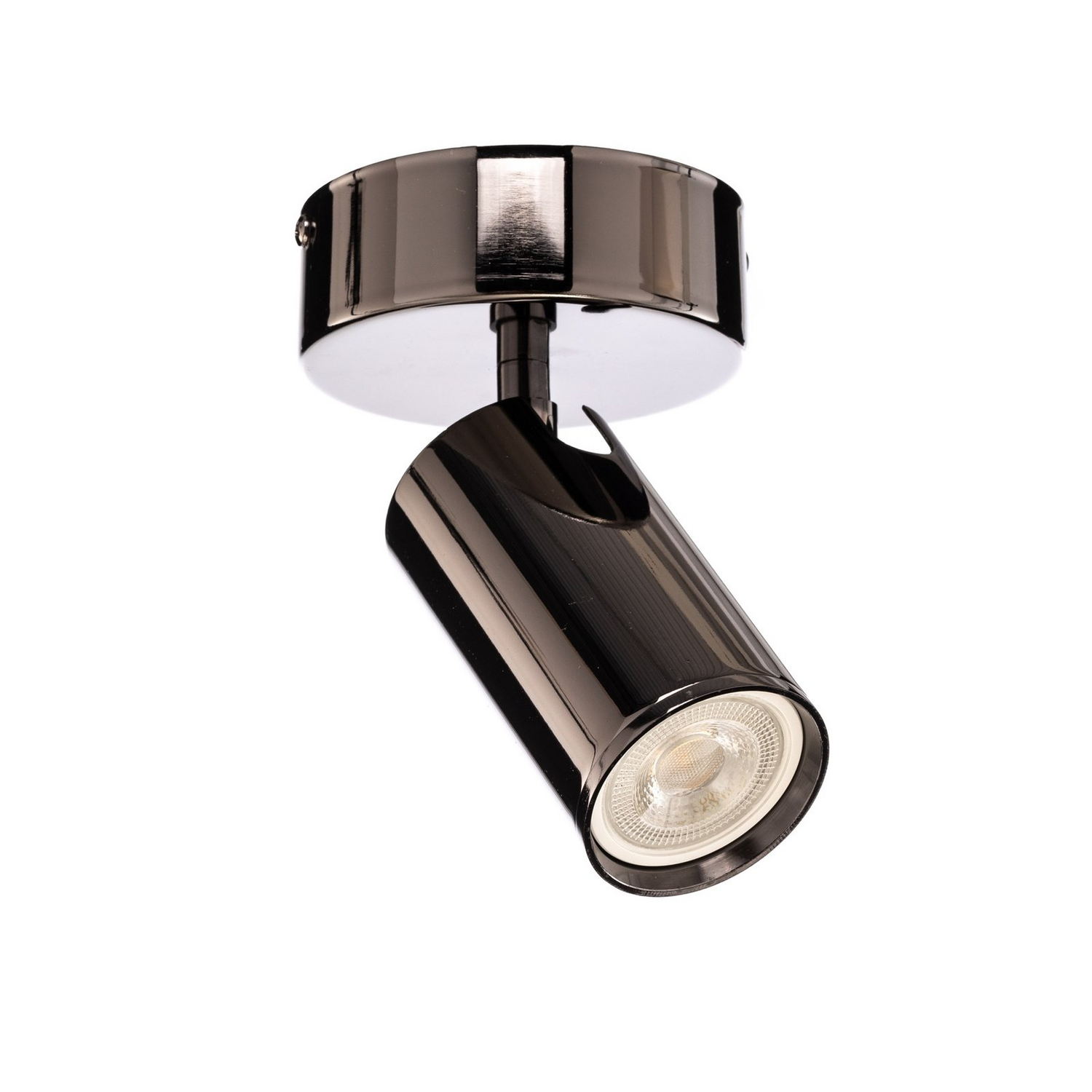 Lucea Deckenstrahler Spotte Deckenlampe Deckenleuchte Schwarz Chrom 1 Flg Gu10  B-Ware - 8698525602896