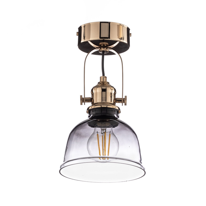 Lucea Wandleuchte Lampe Gold E27 Glas Einflammig Leuchte P20 27 Cm Spot B-Ware - 8698525601455