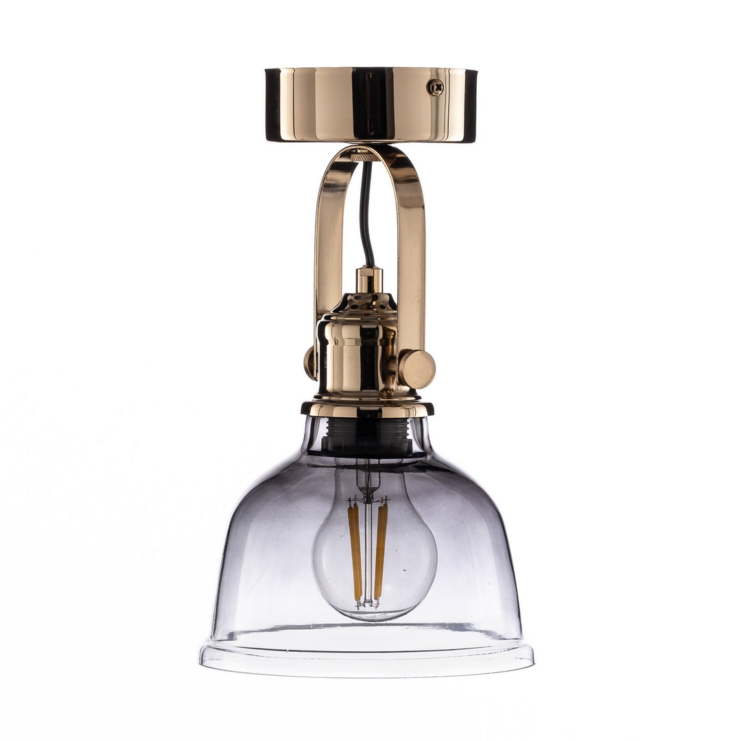 Lucea Wandleuchte Lampe Gold E27 Glas Einflammig Leuchte P20 27 Cm Spot B-Ware - 8698525601455