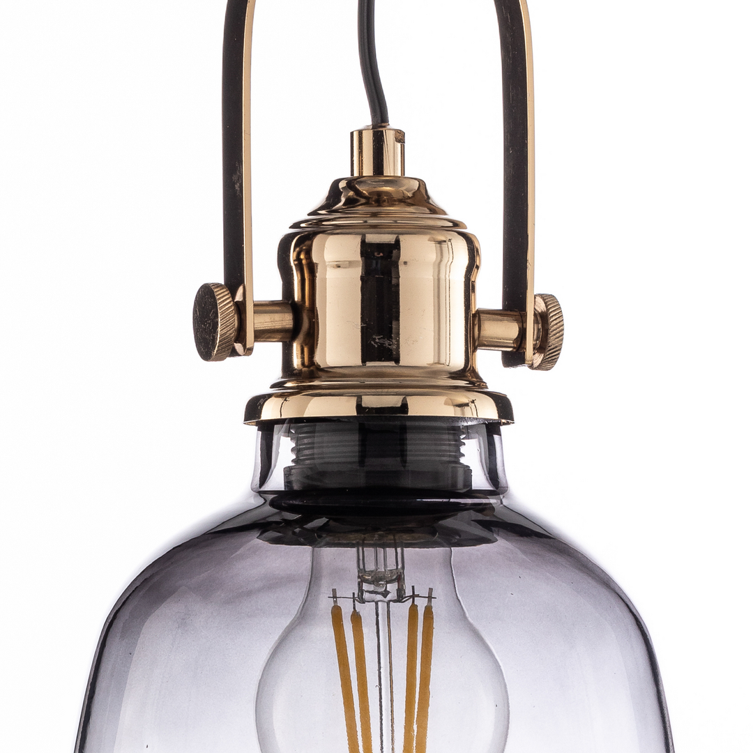 Lucea Wandleuchte Lampe Gold E27 Glas Einflammig Leuchte P20 27 Cm Spot B-Ware - 8698525601455