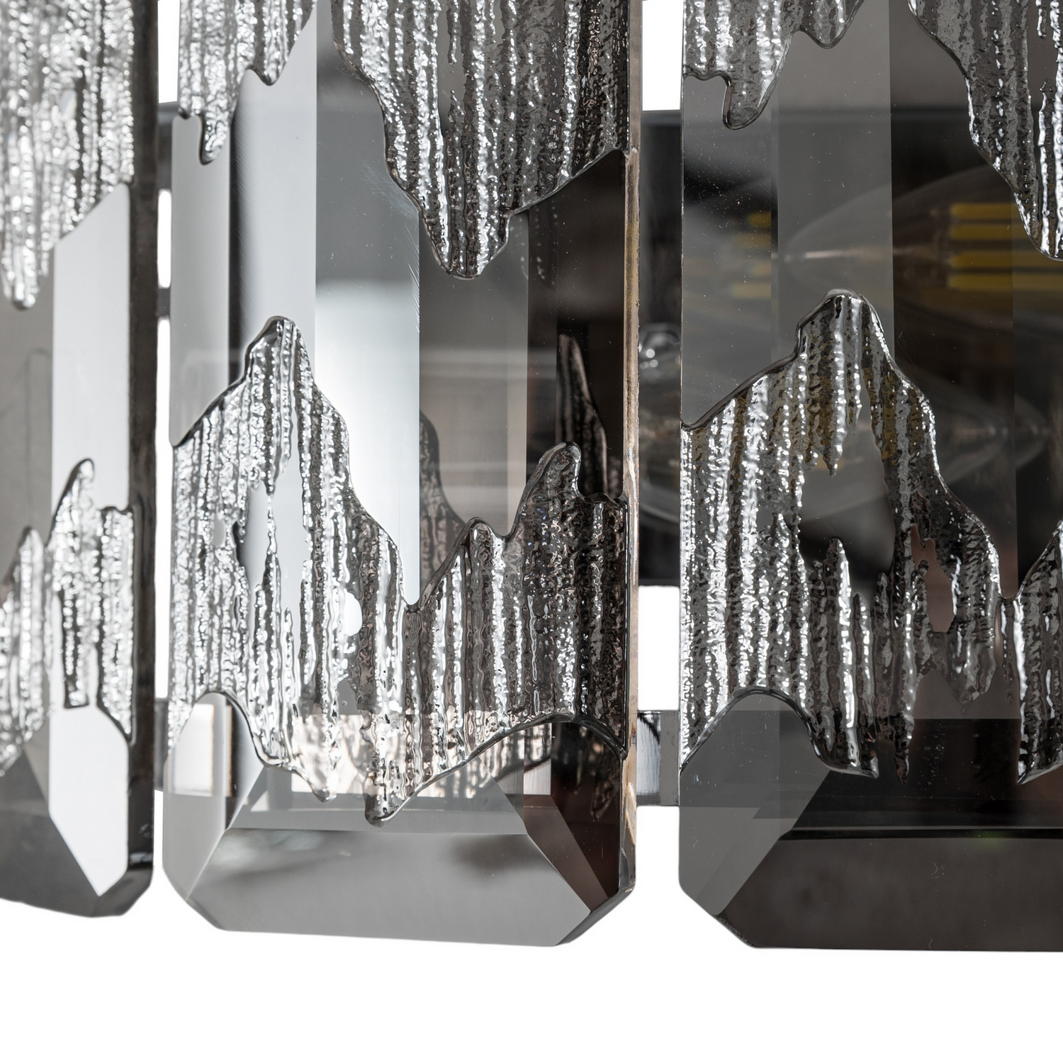 Lucea Orvin Wandleuchte Lampe Wandlampe Chrom Glas 2flammig Transparent B-Ware - 8698525683178