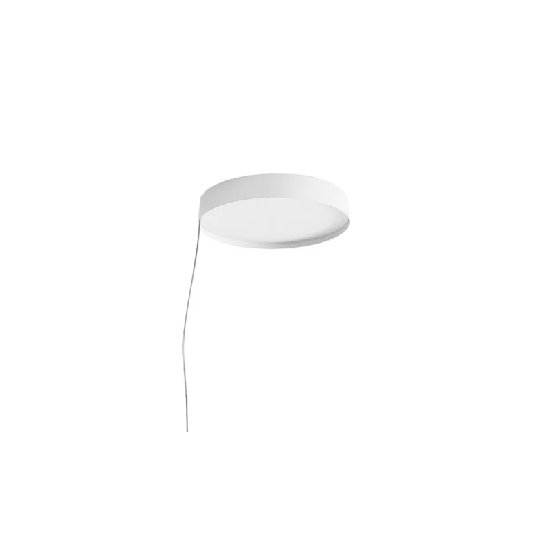 Luceplan Compendium Circle Baldachin Deckenleuchte ø72cm Led 60 W Dali/Push Weiß B-Ware - 8056304361578