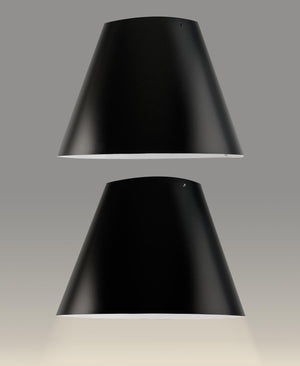 B-Ware Luceplan Costanzina Lampenschirm für D13pi/1/2 liquorice black Stehleuchte