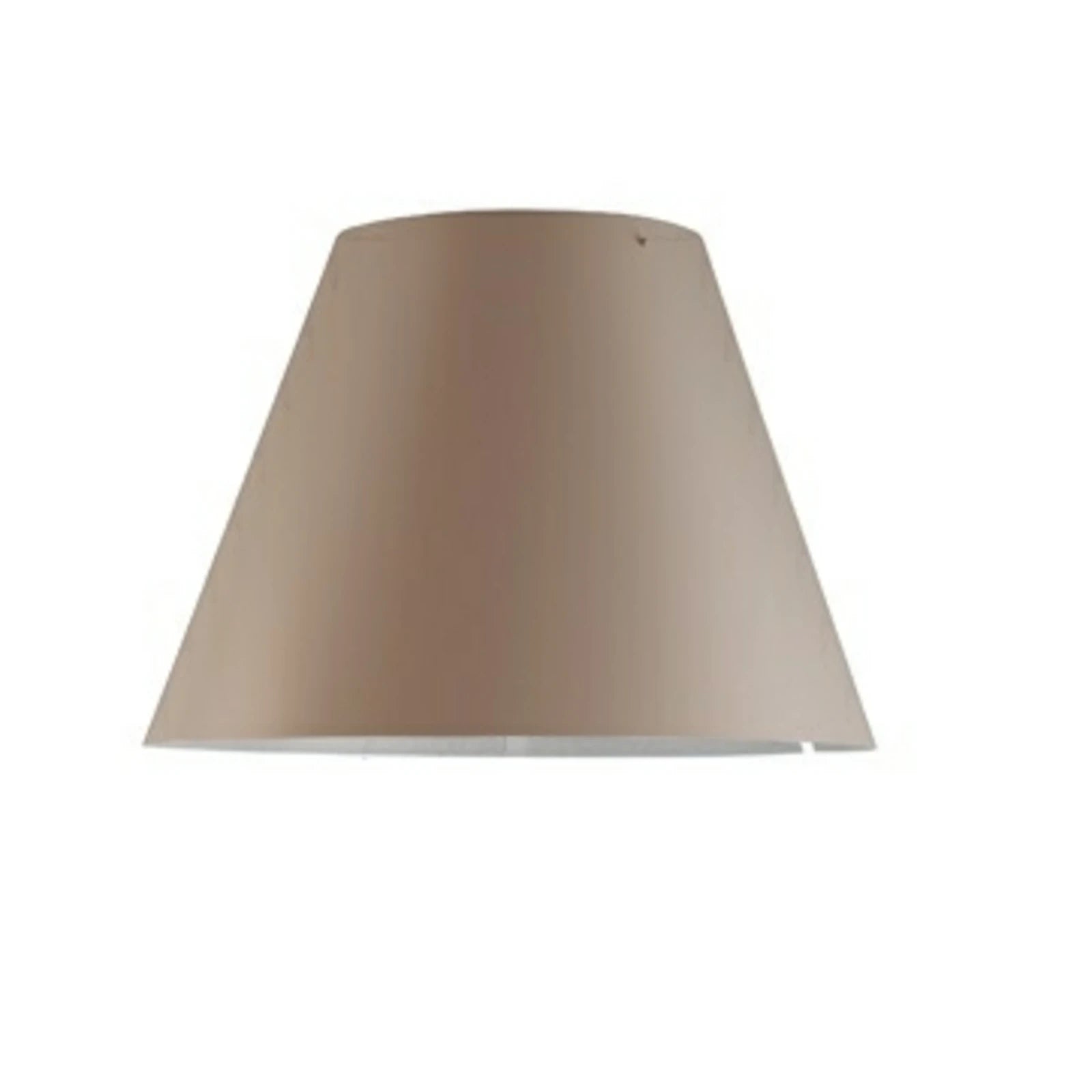 B-Ware Luceplan Ersatzschirm Lampenschirm Costanzina ø26cm Kunststoff Braun Nougat - 8051414541469