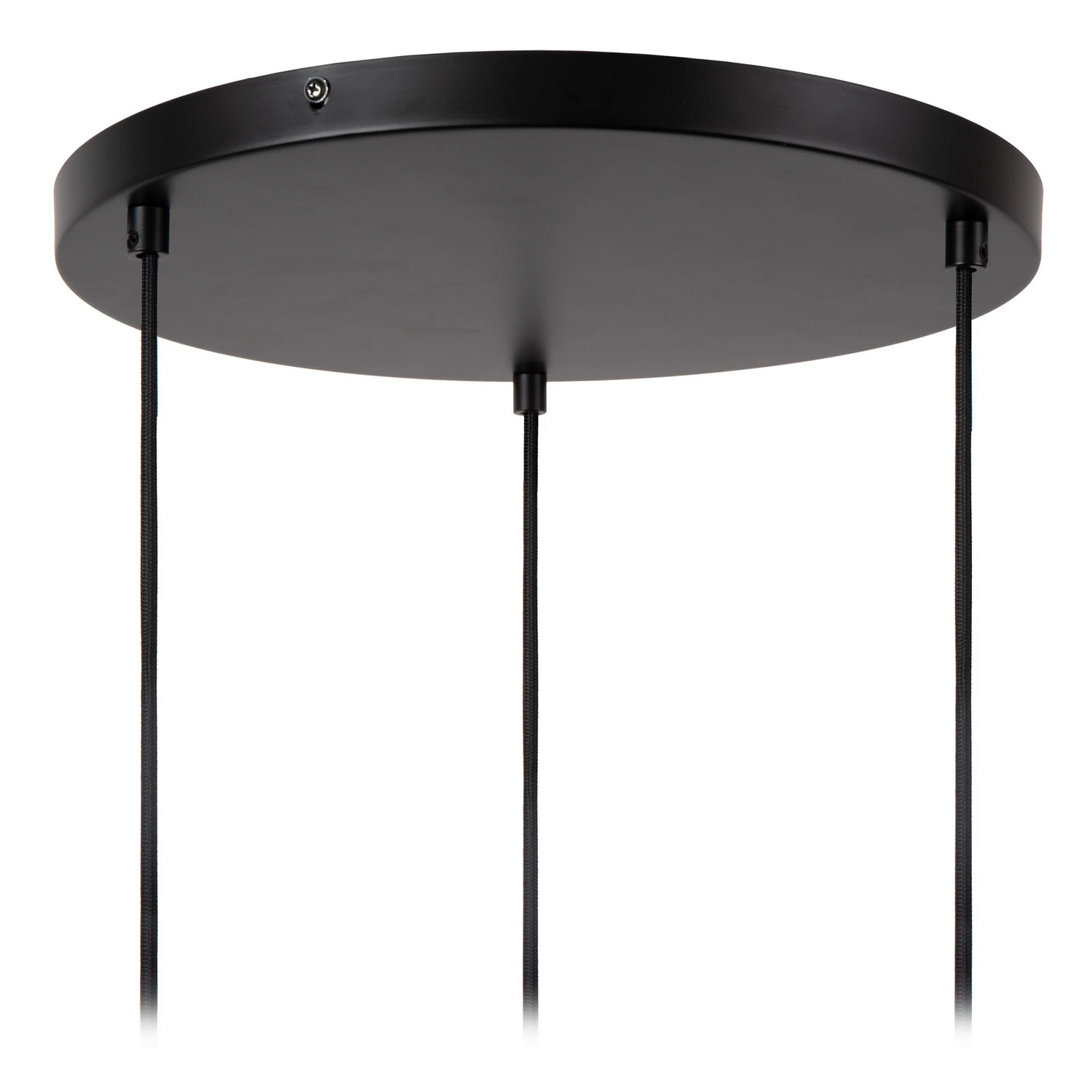 Lucide Hängeleuchte Jessica 3 Flammig Schwarz ø 30 Cm Baumwolle Deckenlampe B-Ware