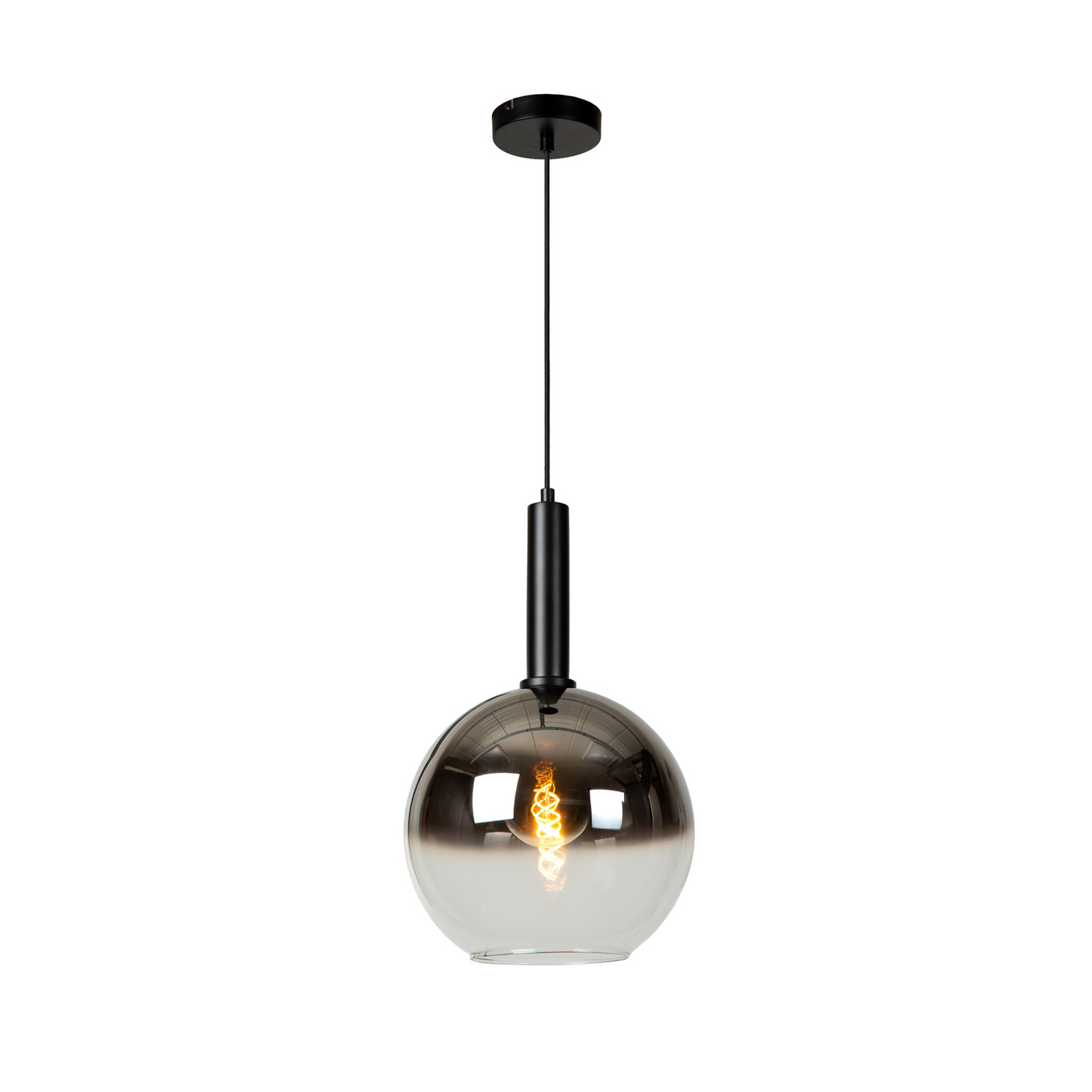 Lucide Hängeleuchte Marius Pendelleuchte Lampe Schwarz Einflammig B-Ware - 5411212452252