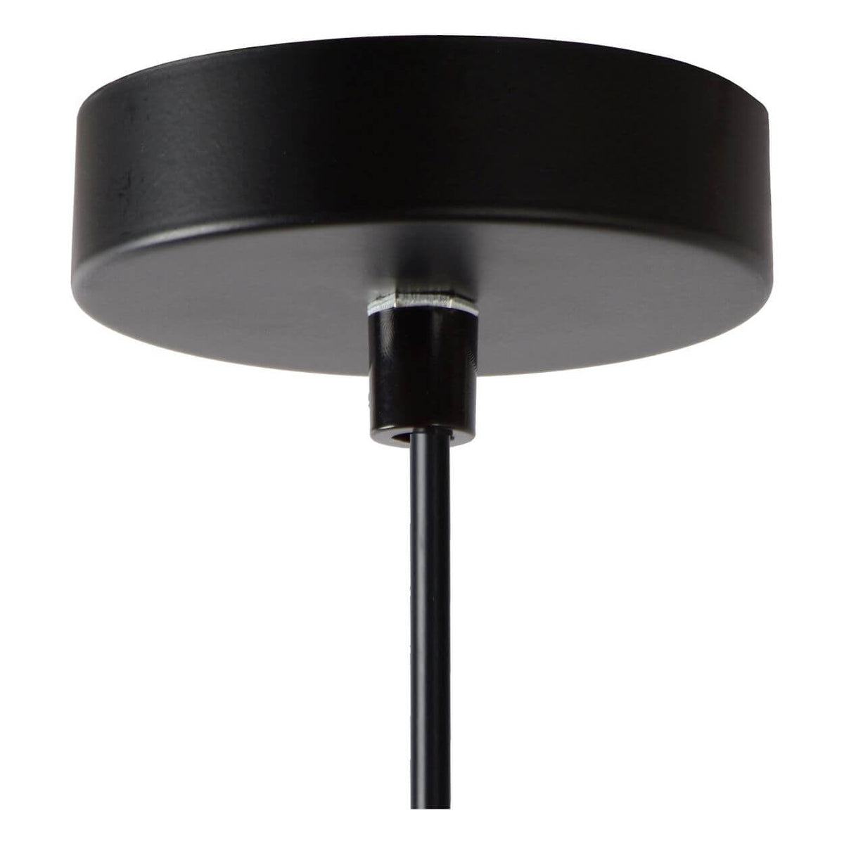 Lucide Hängeleuchte Pendelleuchte Medine Glas Rauchgrau Ø 25 cm E27 LED Lampe - 5411212460554