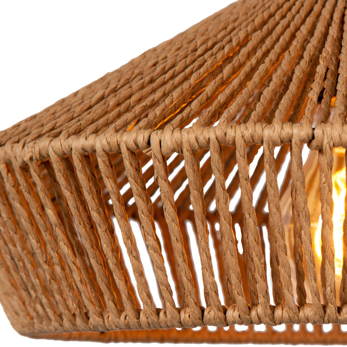 Lucide Hängeleuchte Pendelleuchte´Lampe Yunkai Papier dreiflammig creme schwarz - 5411212105714