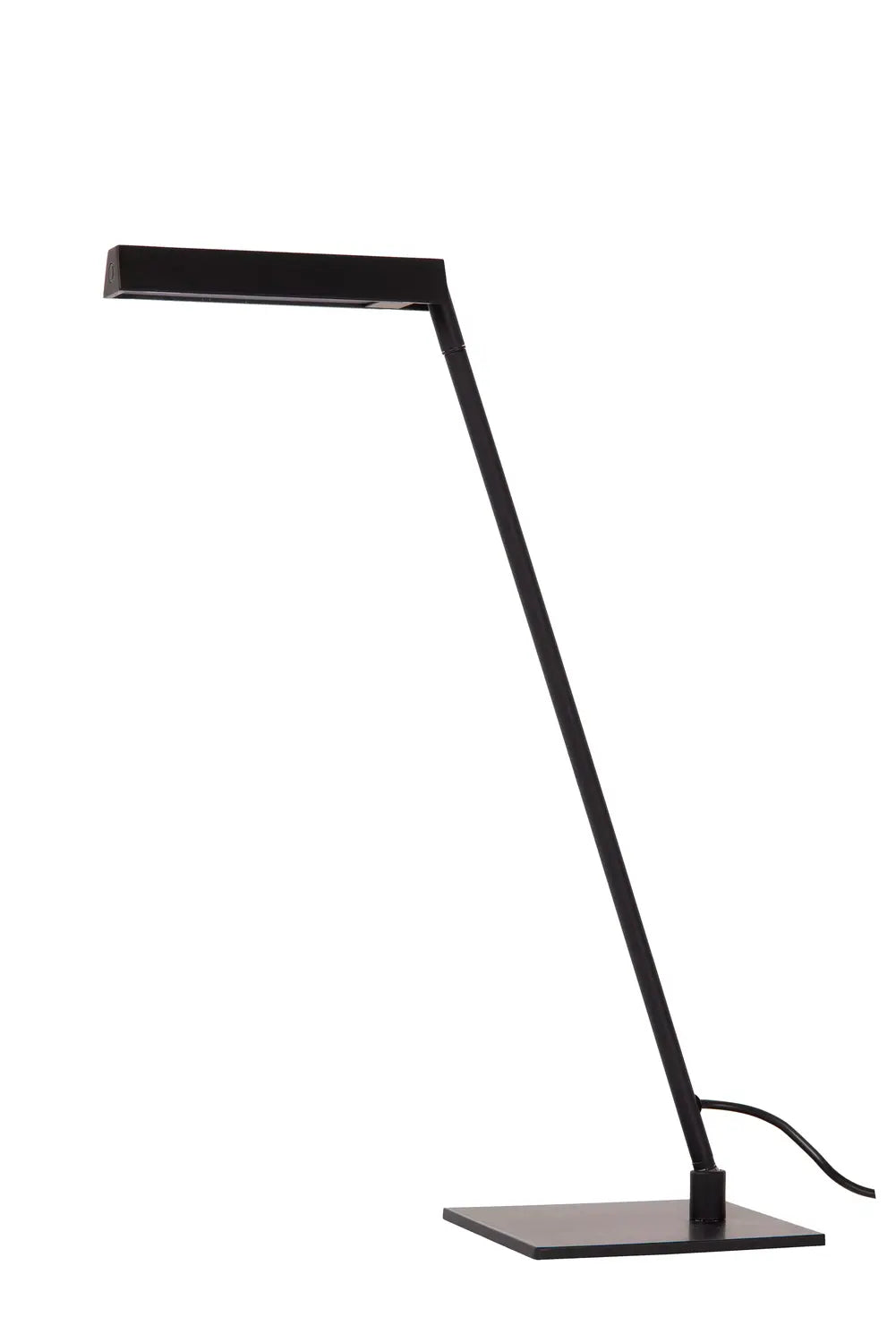 B-Ware Lucide Led Tischleuchte Schreibtischlampe Lavale Schwarz Dimmbar Höhe 42 Cm - 5411212441614