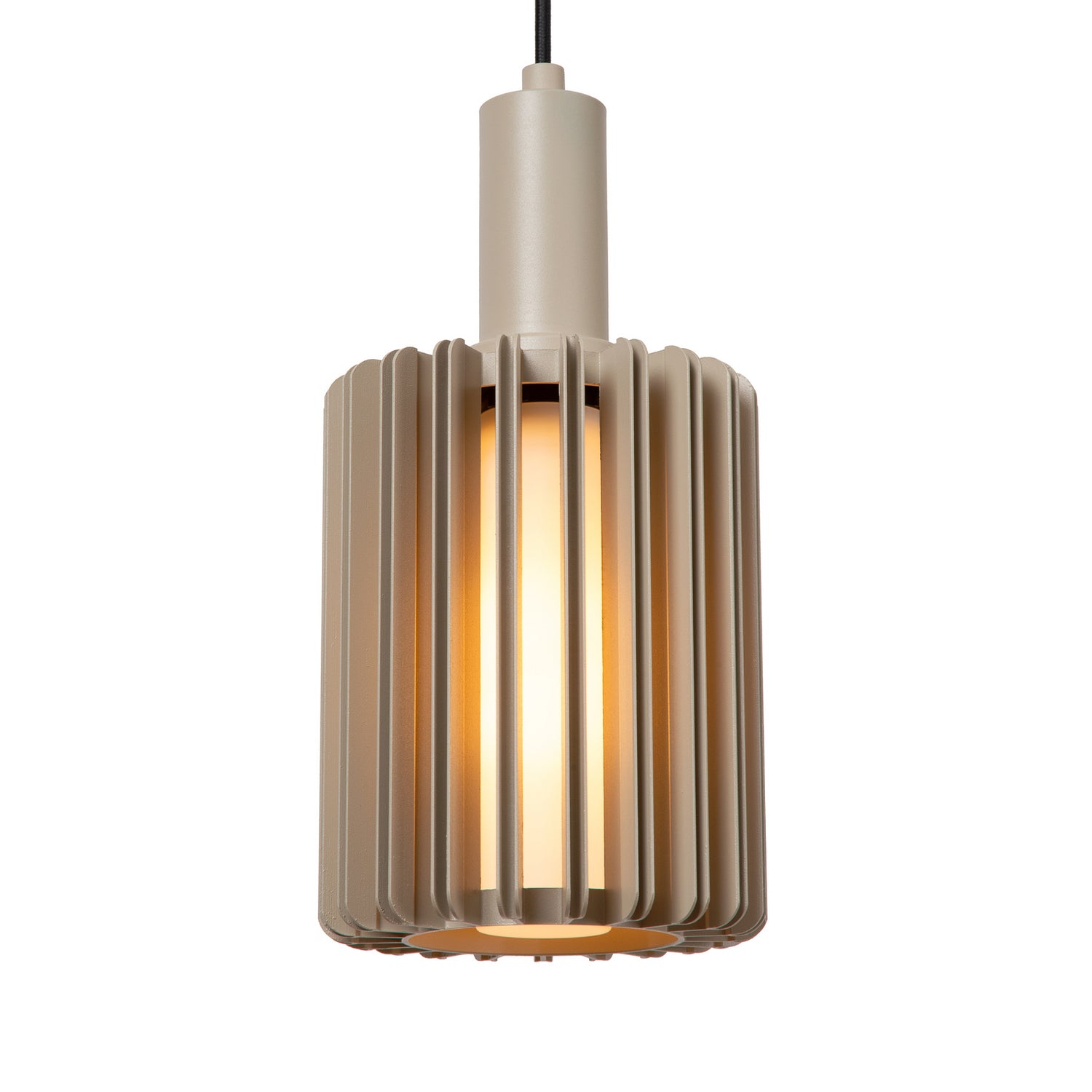 B-Ware Lucide Pendellampe Hängeleuchte Lambres Glas Metall Taupe 5 Flammig E27 Led - 5411212452979