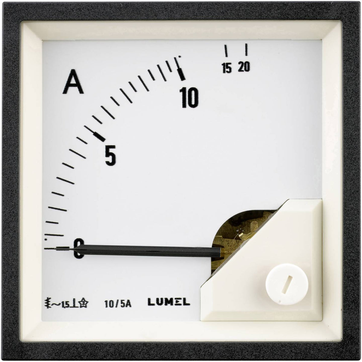 Lumel Einbaumessgerät Messgerät Voltmeter Dreheisen Analog 72x72 mm EA17 500V - 5901769413184