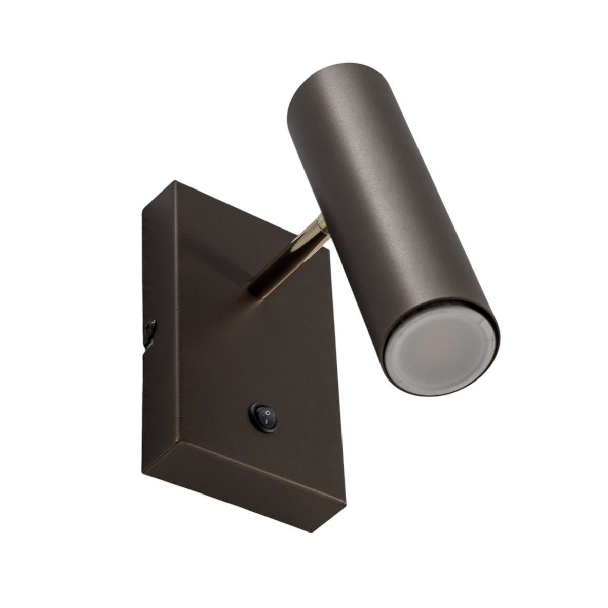 Luminex Axion Wandleuchte Wandlampe LED titan Stahl 1-flammig dimmbar GU10 - 5907812622497