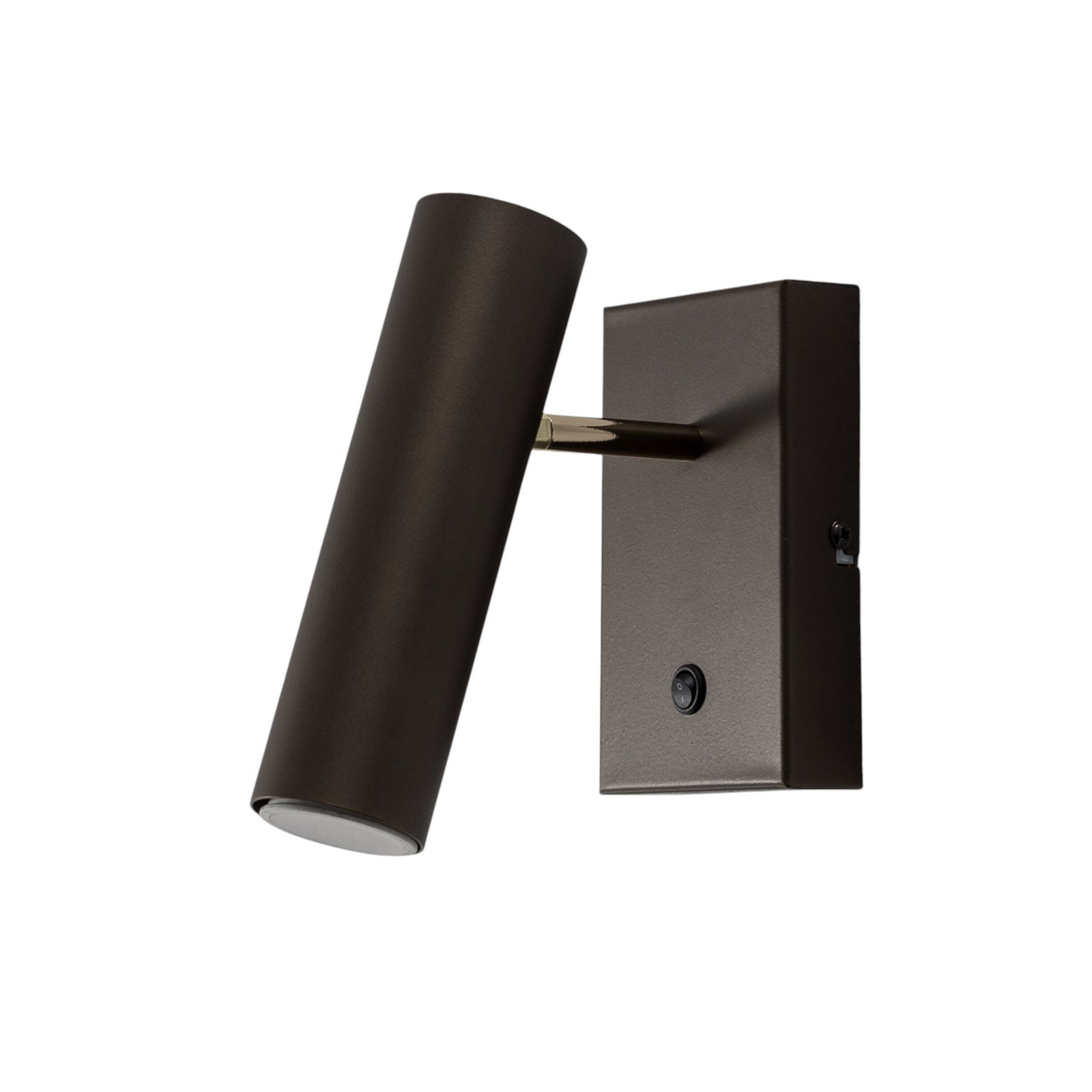 Luminex Axion Wandleuchte Wandlampe LED titan Stahl 1-flammig dimmbar GU10 - 5907812622497