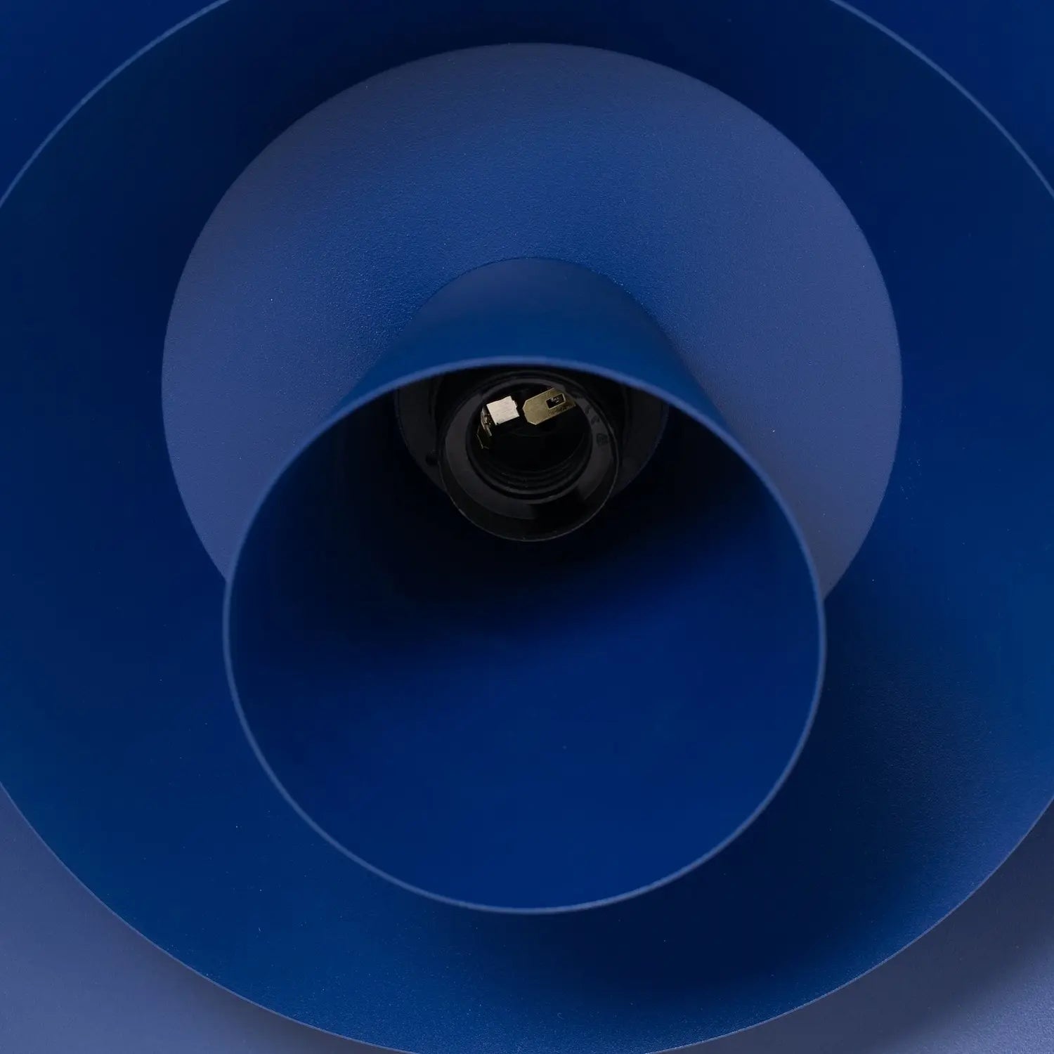 B-Ware Luminex Deckenleuchte Hängelampe Plato Dunkelblau Metall E27 38 Cm Dimmbar - 5907565945010