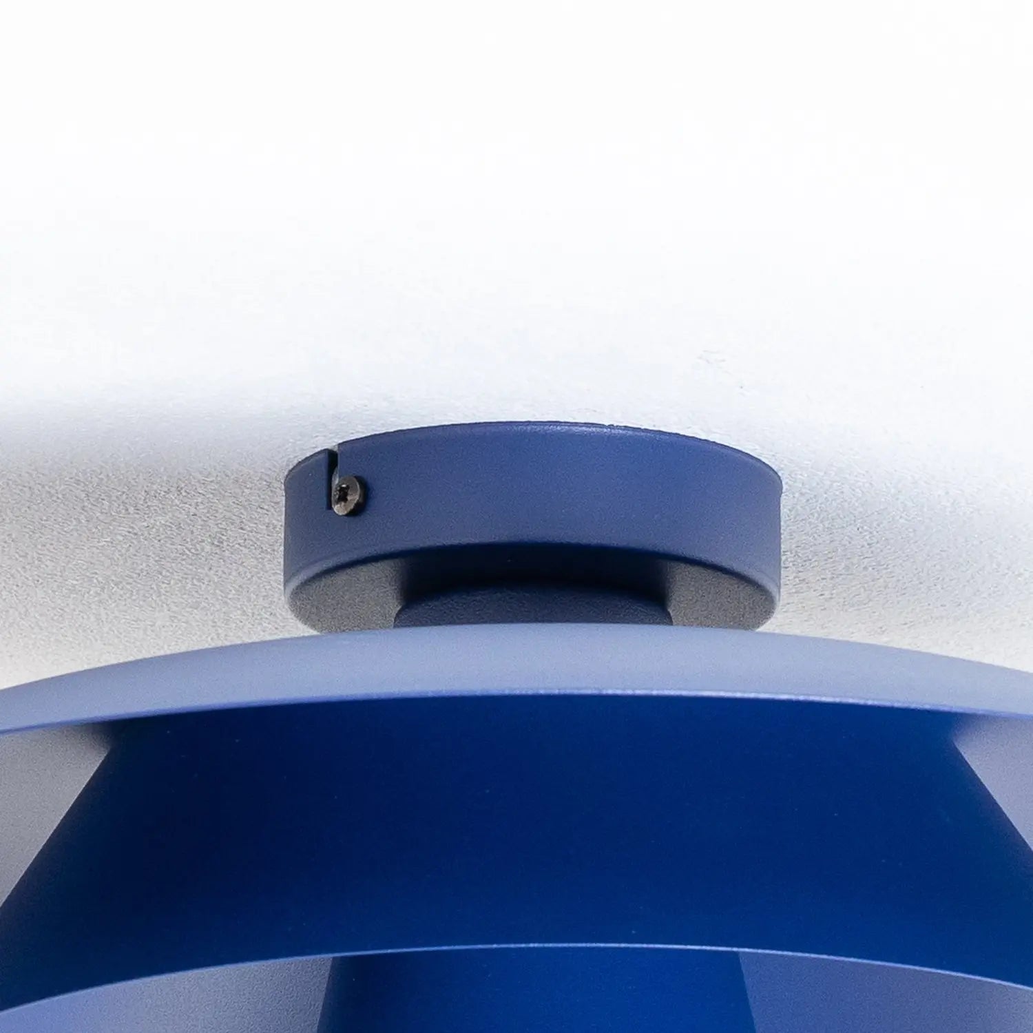 B-Ware Luminex Deckenleuchte Hängelampe Plato Dunkelblau Metall E27 38 Cm Dimmbar - 5907565945010