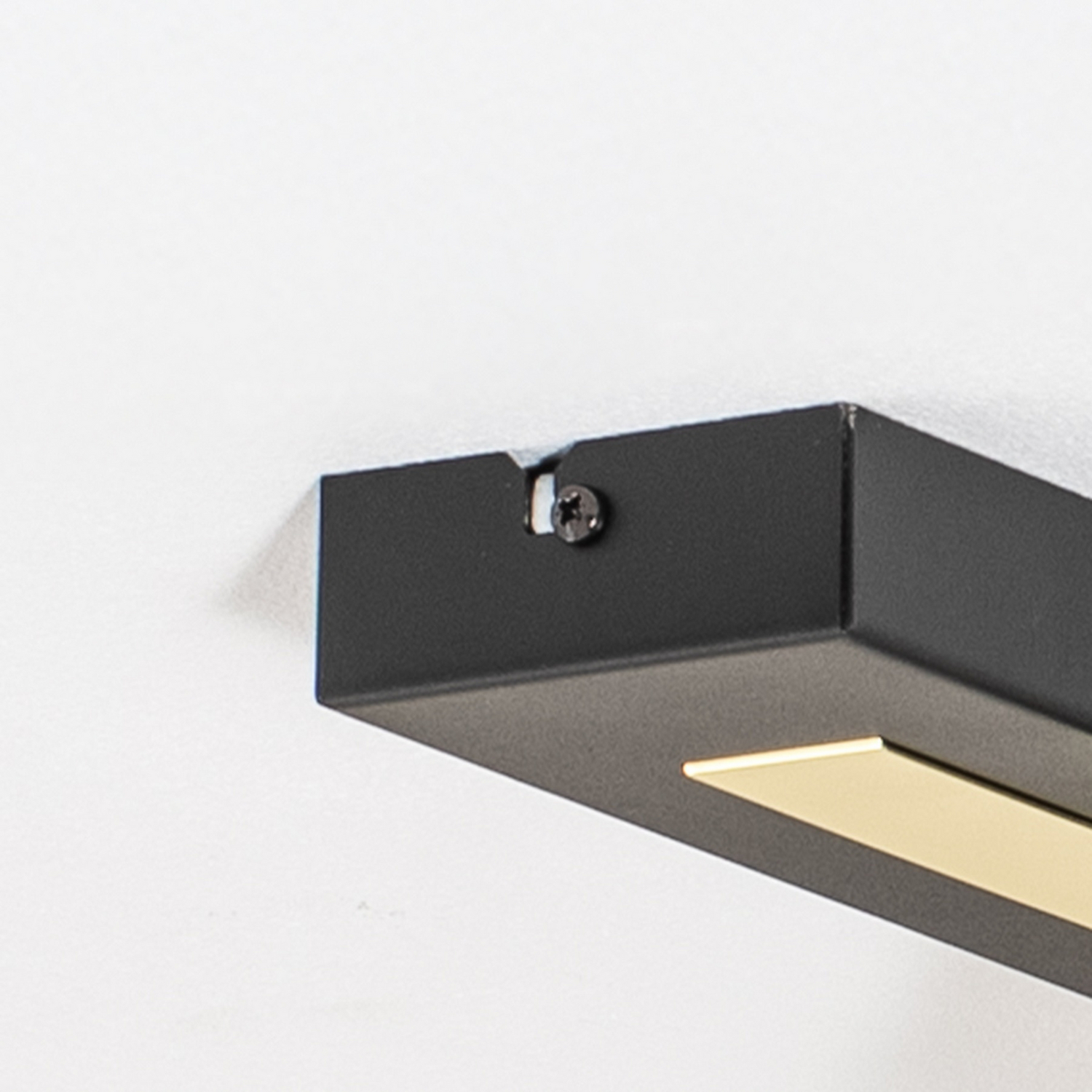 Luminex Deckenstrahler Rodez Schwarz Gold Länge 30 Cm Stahl Lampe Leuchte Spot B-Ware - 5907565916614