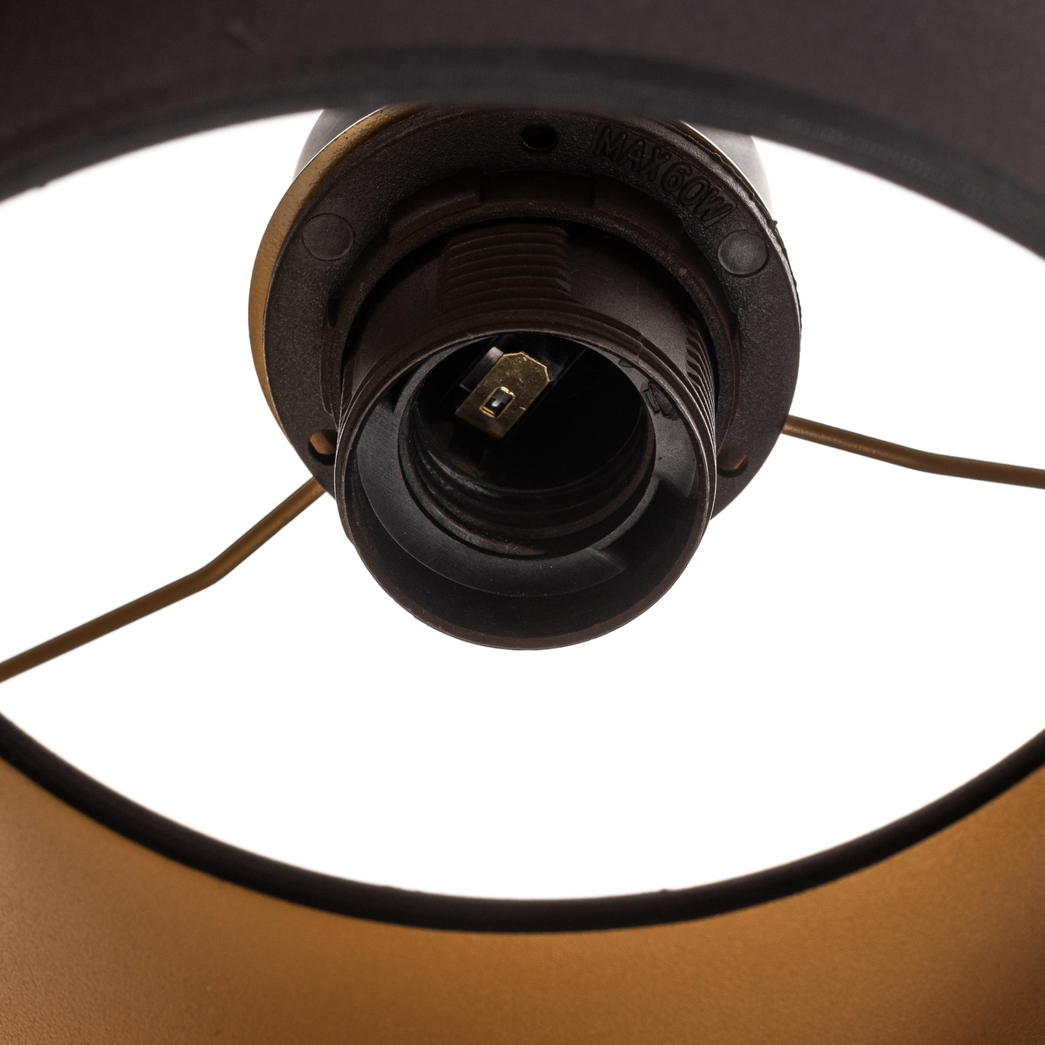 B-Ware Luminex Hängeleuchte Pendellampe Soho Zylindrisch Rund 3fl Blau Gold - 5907565935707