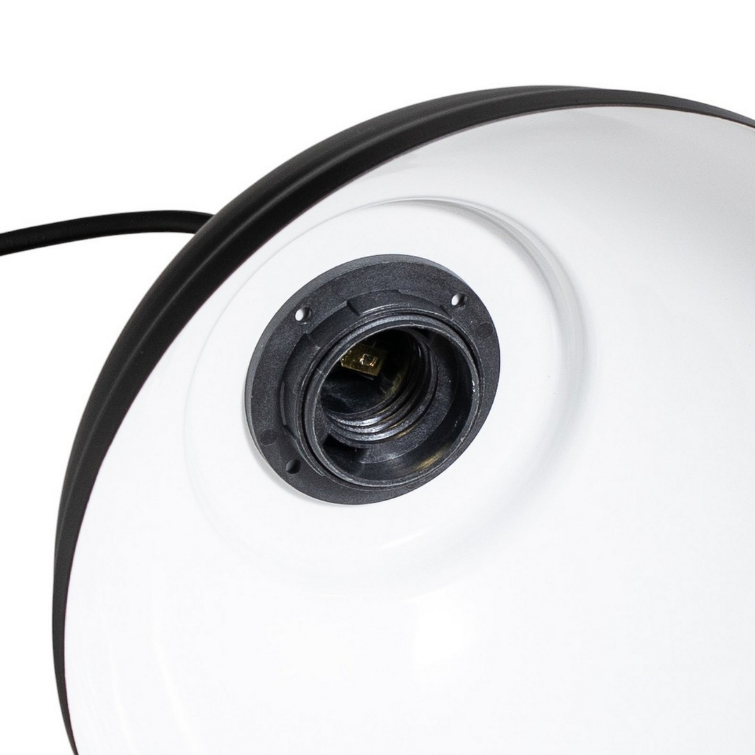 Luminex Hängeleuchte Pendellampe Sven Schwarz Stahl E27 Vierflammig Leuchte B-Ware - 5907565990959