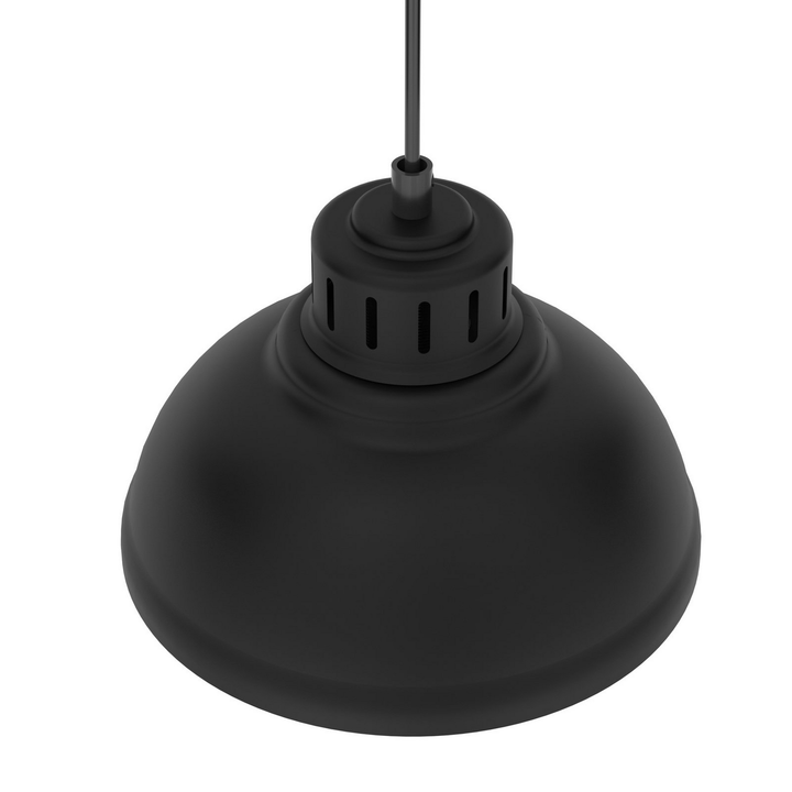 Luminex Hängeleuchte Pendellampe Sven Schwarz Stahl E27 Vierflammig Leuchte B-Ware - 5907565990959