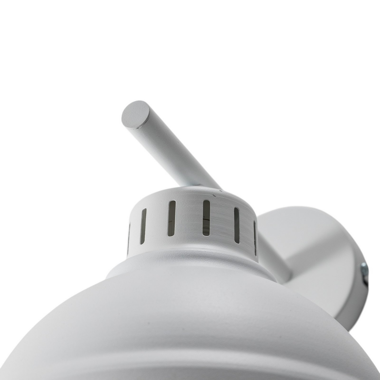 Luminex Sven Wandleuchte Lampe Wandlampe Weiß Stahl E27 1 Flammig Dimmbar Ip20 B-Ware - 5907565990447