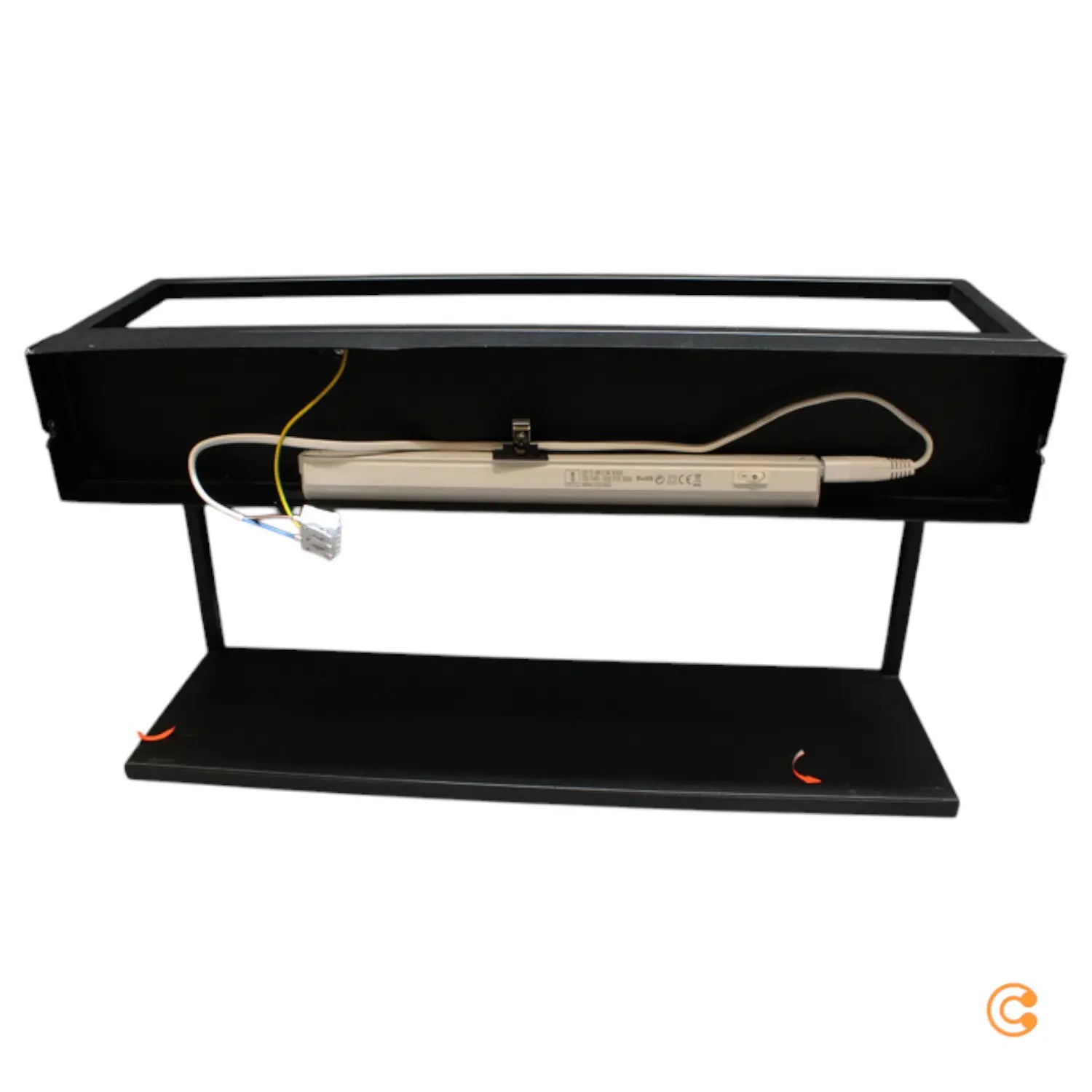 C-Ware Luminex Wandleuchte Lampe Shelf Led Schwarz Stahl 60 Cm Leuchte Siehe Text/Foto - 5907812622954