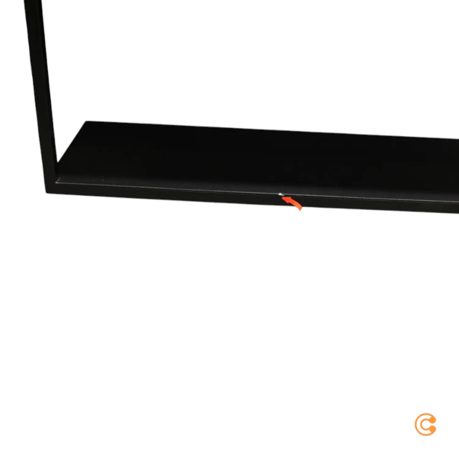 C-Ware Luminex Wandleuchte Lampe Shelf Led Schwarz Stahl 60 Cm Leuchte Siehe Text/Foto - 5907812622954