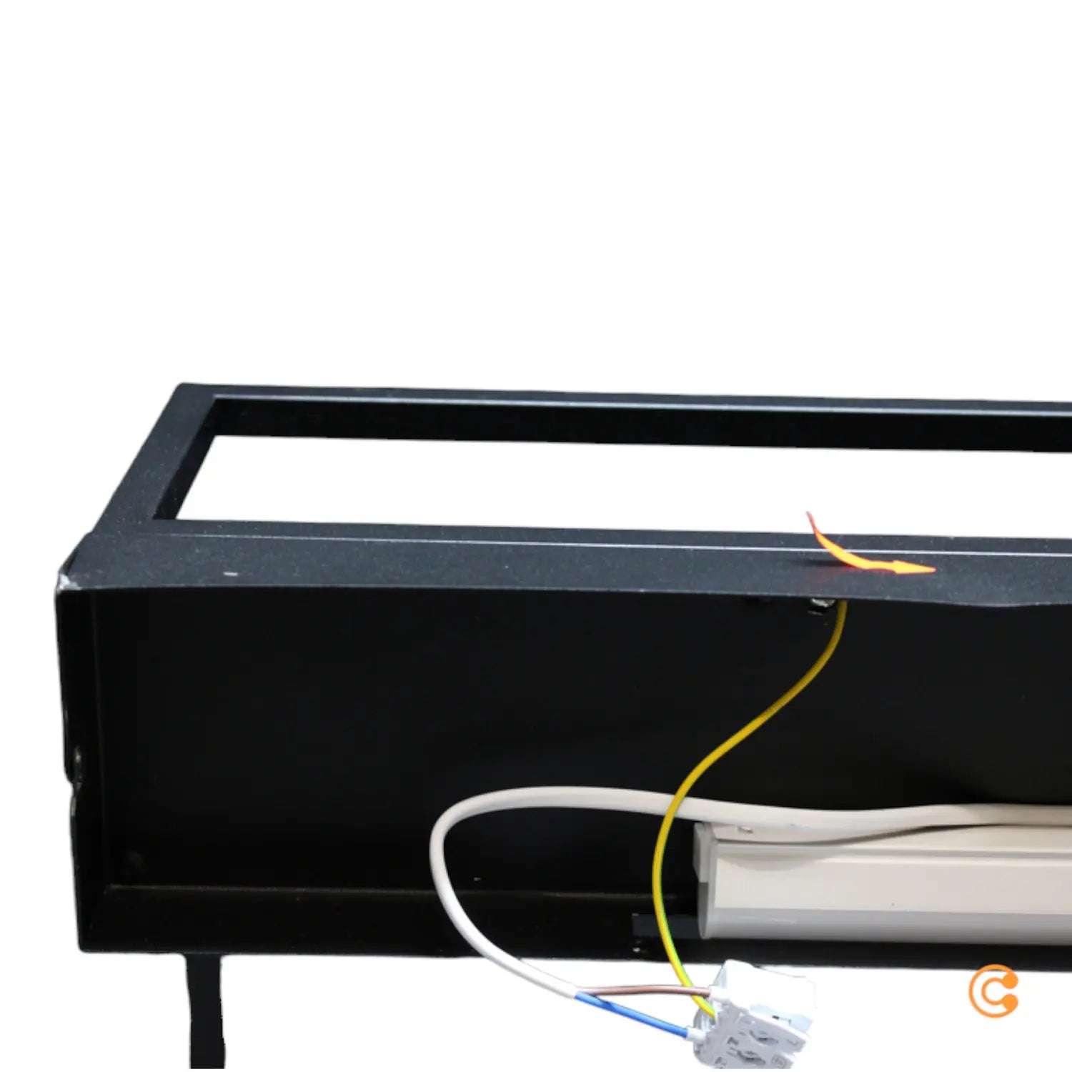 C-Ware Luminex Wandleuchte Lampe Shelf Led Schwarz Stahl 60 Cm Leuchte Siehe Text/Foto - 5907812622954