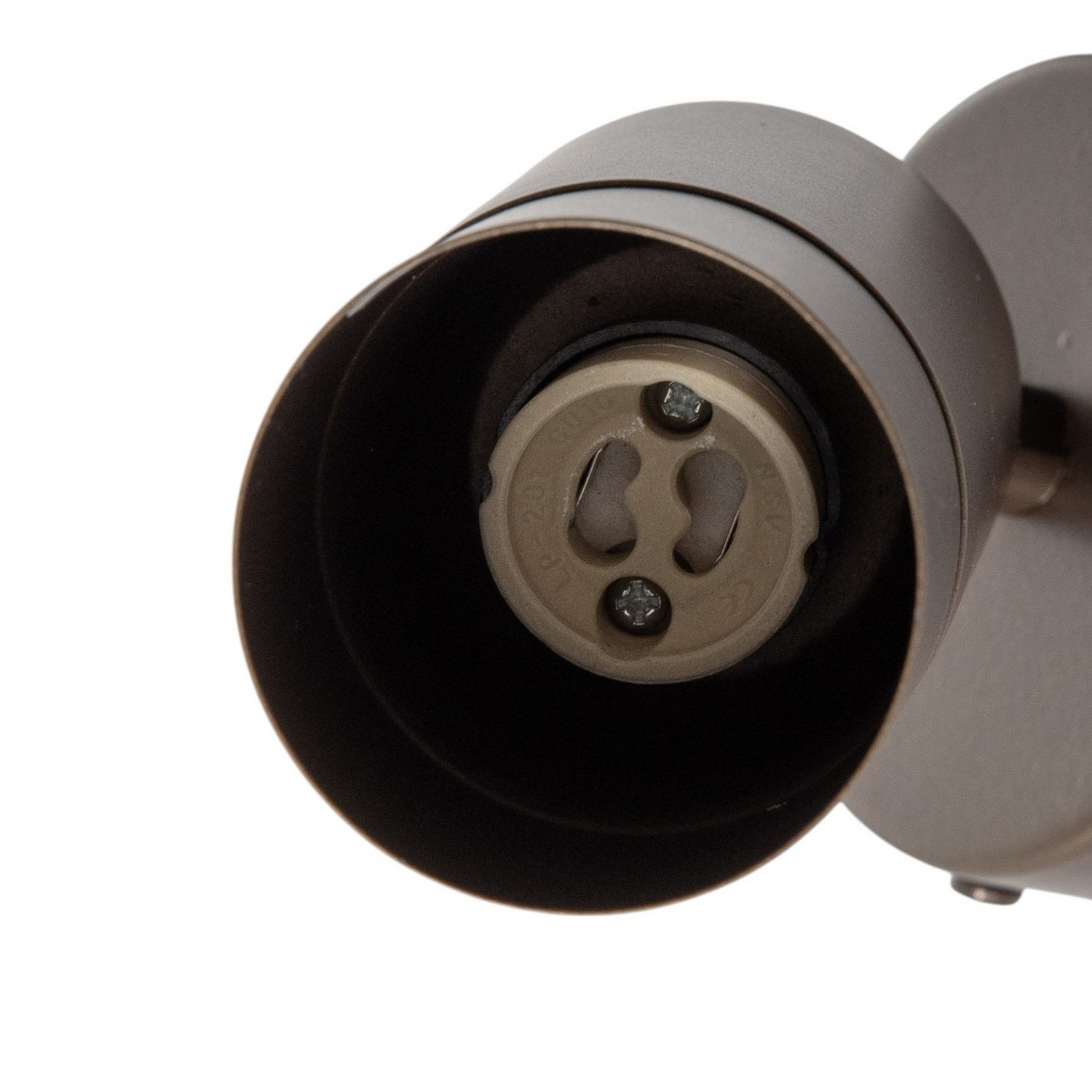 Luminex Link Wandstrahler Spot Lampe Titan Goldfarben Stahl Siehe Text/Foto B-Ware - 5907565995183