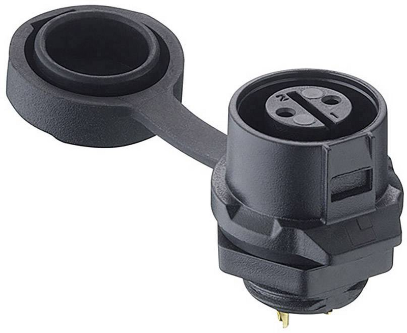 Lutronic 0270 04 Rundsteckverbinder Kupplung Einbau Steckverbinder 15 Stück B-Ware