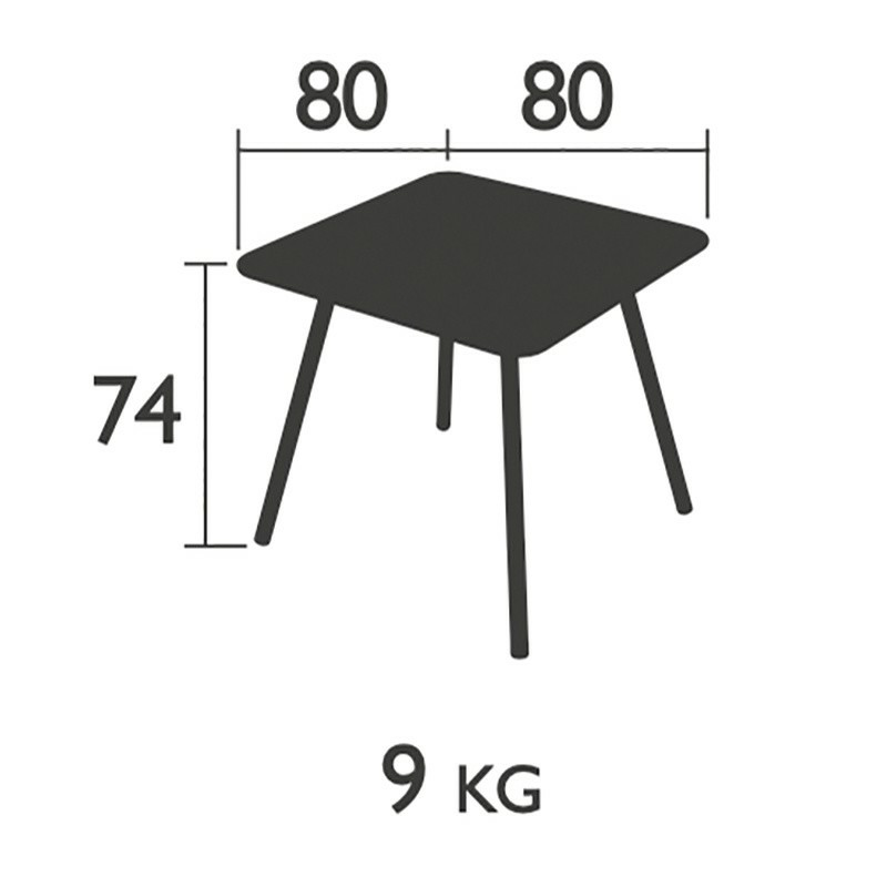 Fermob Luxembourg Gartentisch Balkontisch Terrassentisch Siehe Text/Foto B-Ware - 3100540306017