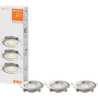Ledvance Led Einbauleuchte Leuchte Lampe Spots 3er Set 4.9 W Warmweiß Weiß B-Ware - 4058075617780