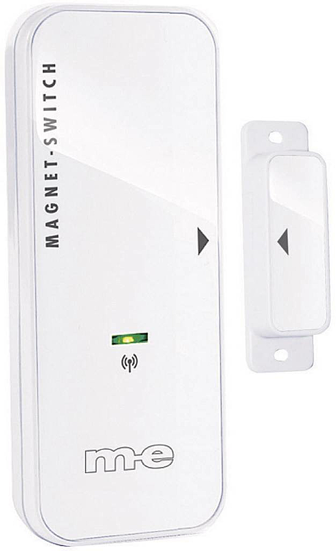 B-Ware M E Modern Electronics 41131 Funkklingel Klingel Türkontakt Fensterkontakt Weiß - 4250109133048