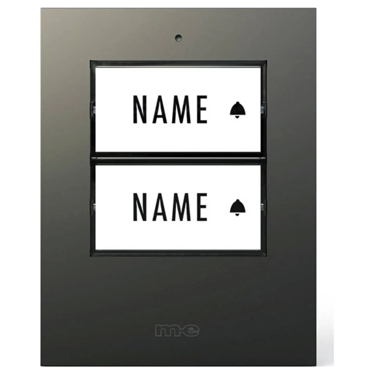 B-Ware M E Modern Electronics 41412 Funkklingel Türklingel Beleuchtet Namensschild - 4250109133635